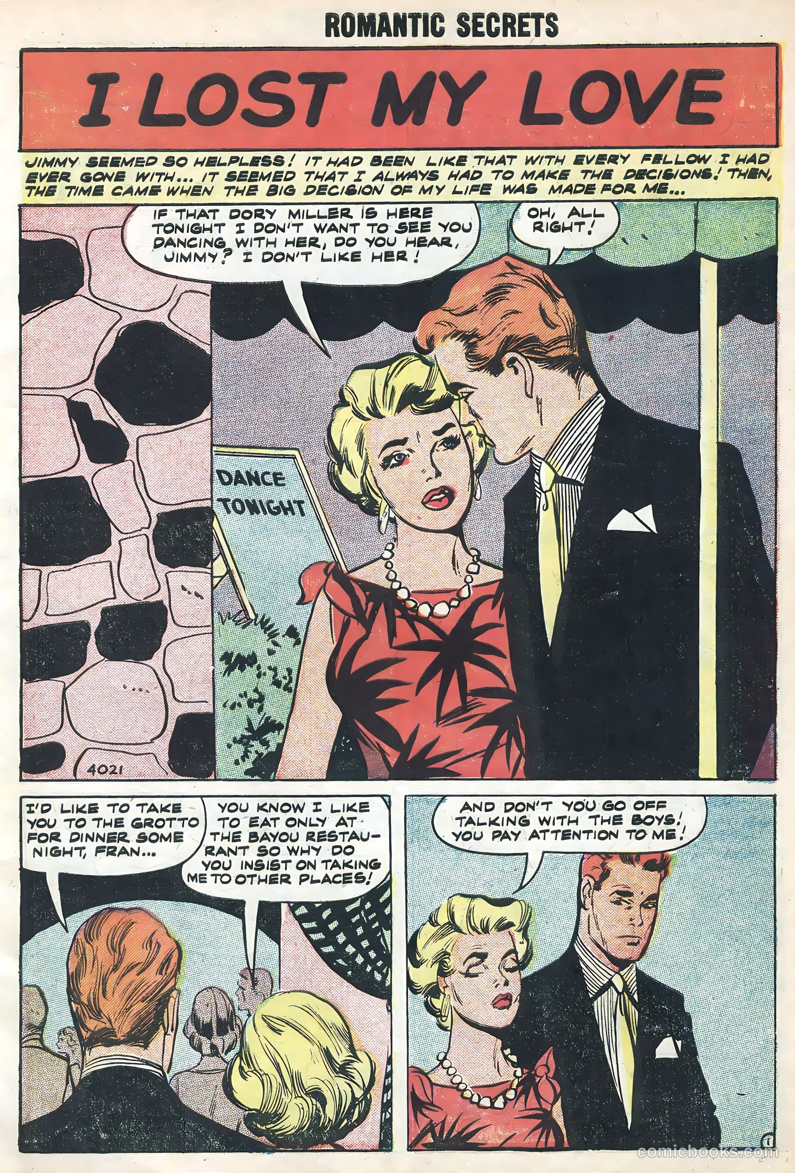 Romantic Secrets #18 — page 3 of 36