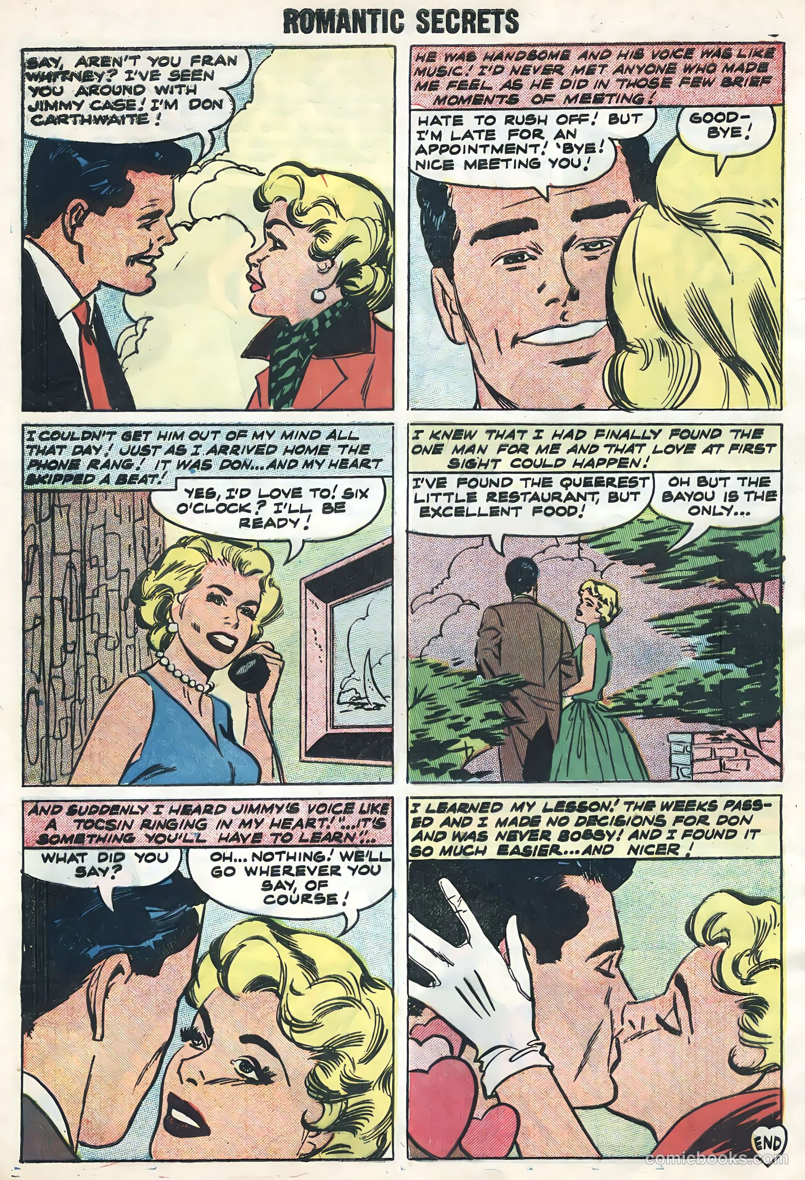 Romantic Secrets #18 — page 8 of 36