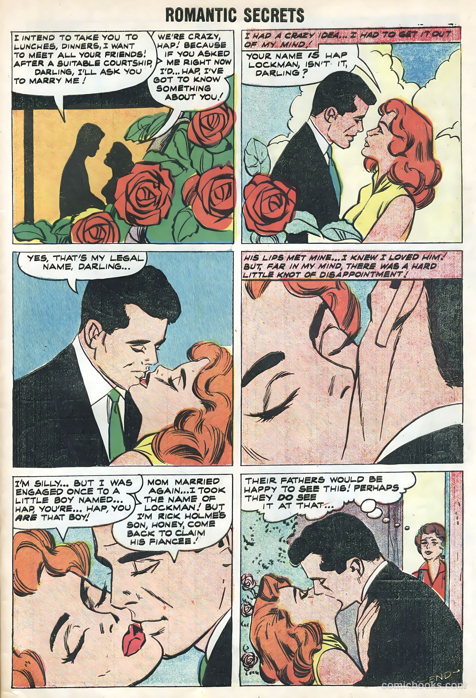 Romantic Secrets #18 — page 33 of 36