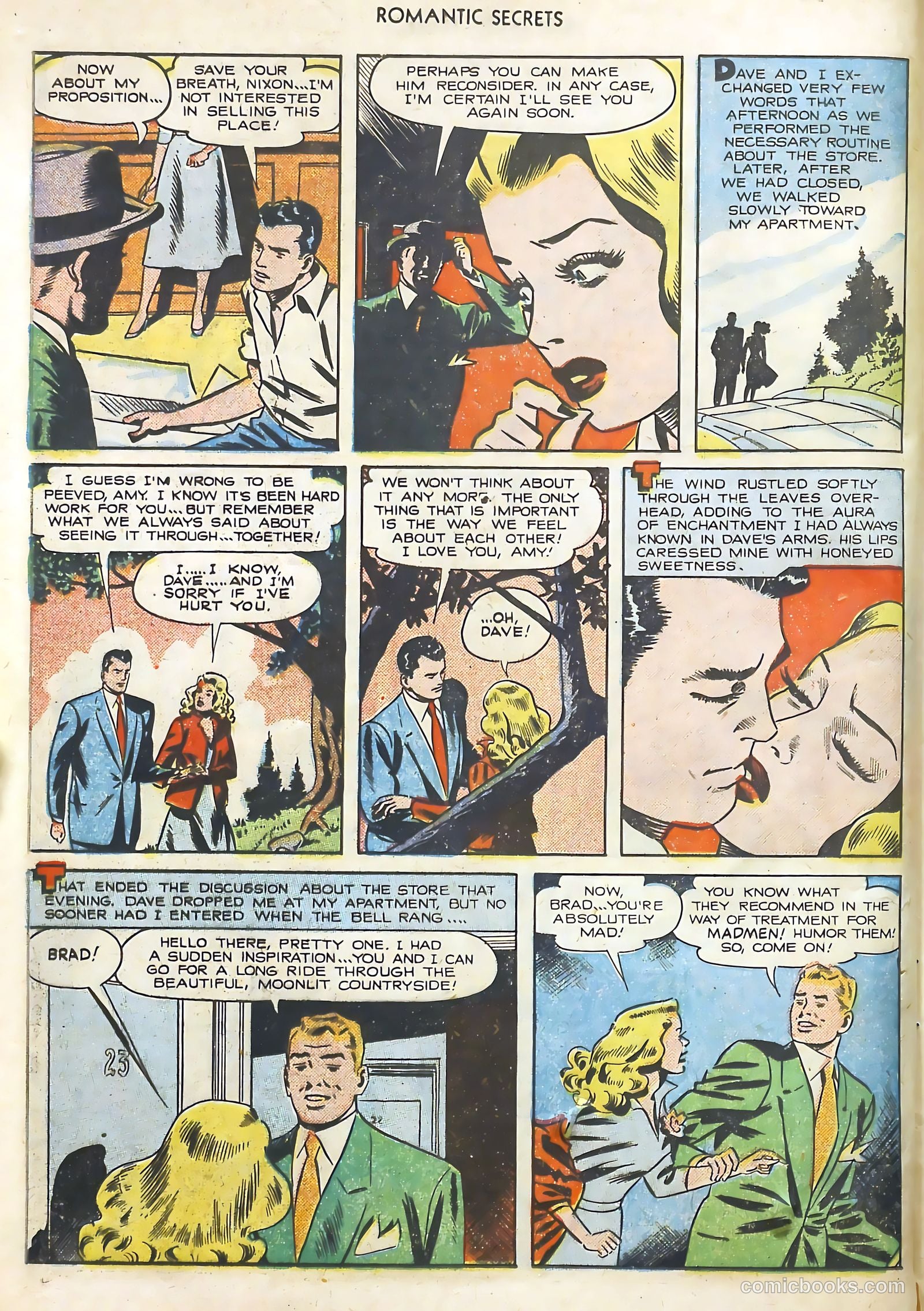 Romantic Secrets #18 — page 8 of 36