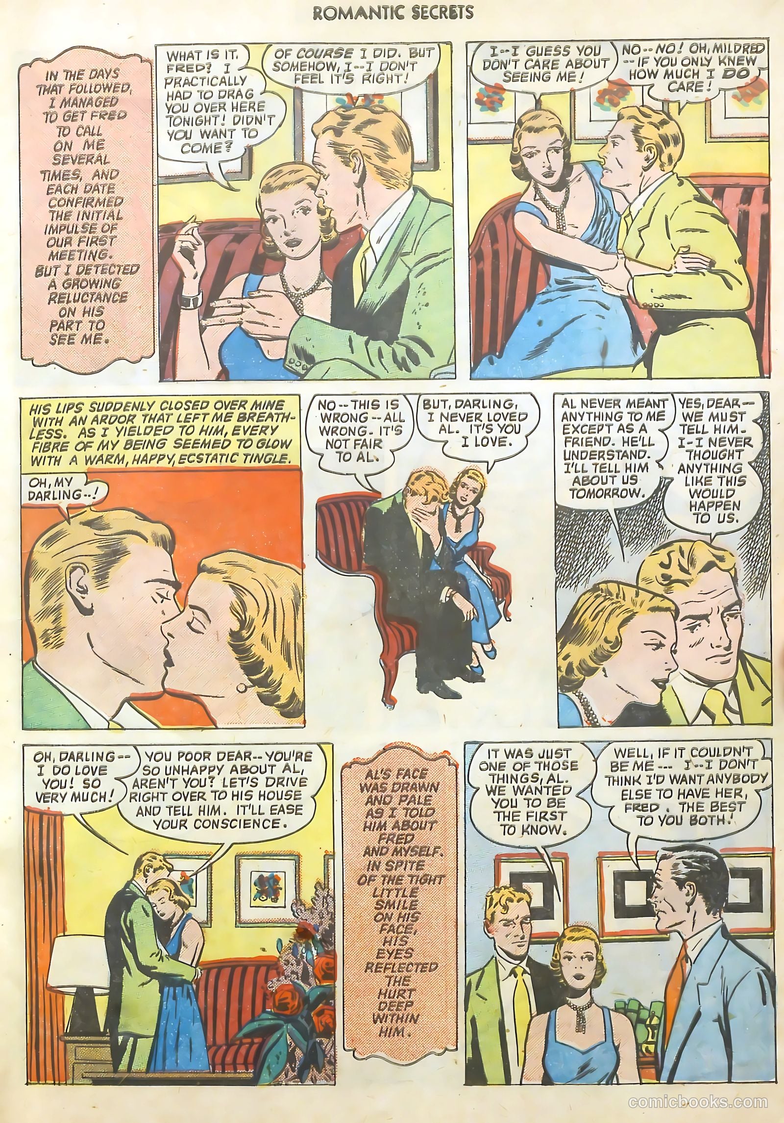 Romantic Secrets #18 — page 17 of 36