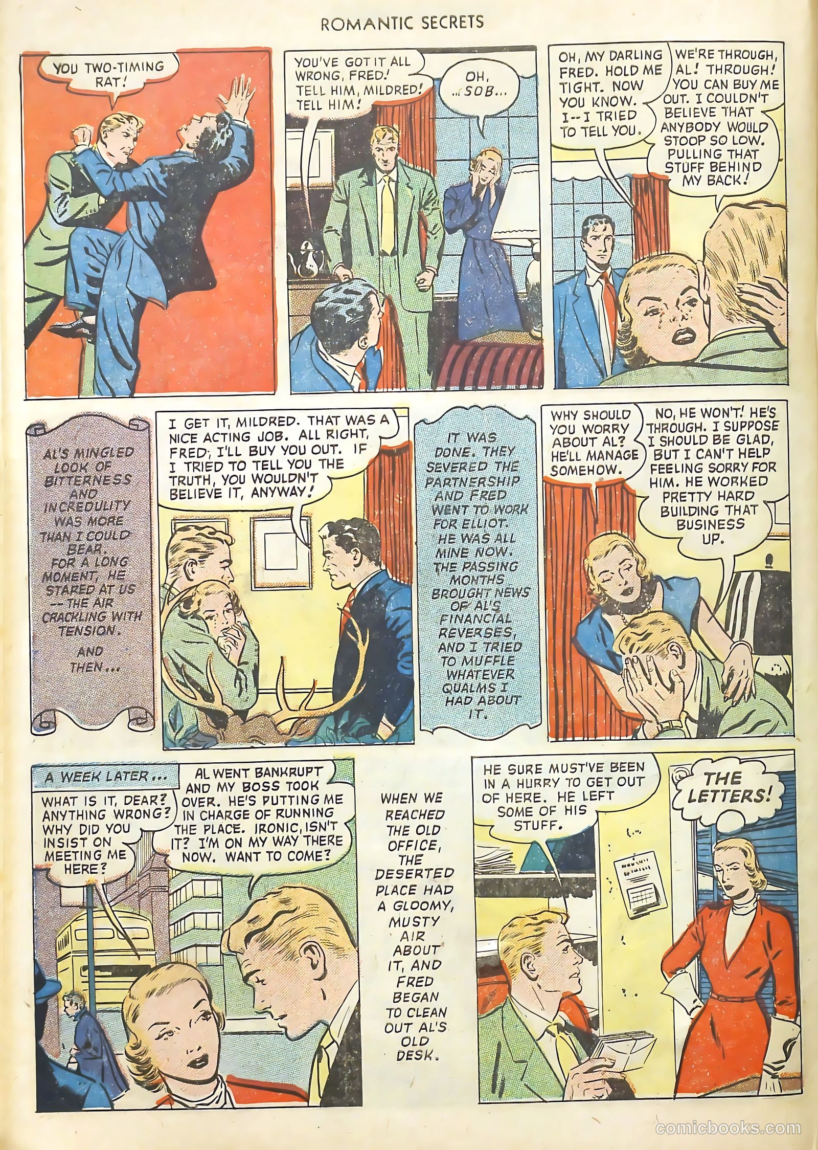 Romantic Secrets #18 — page 22 of 36