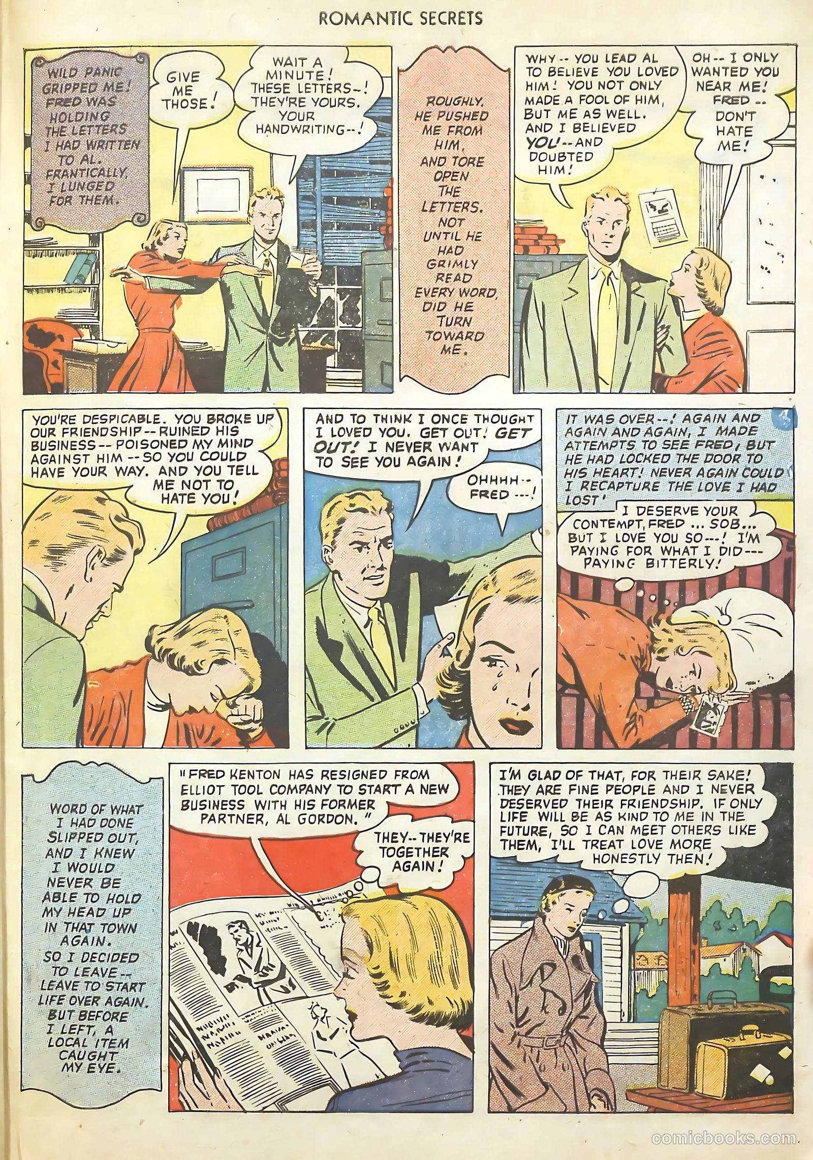 Romantic Secrets #18 — page 23 of 36