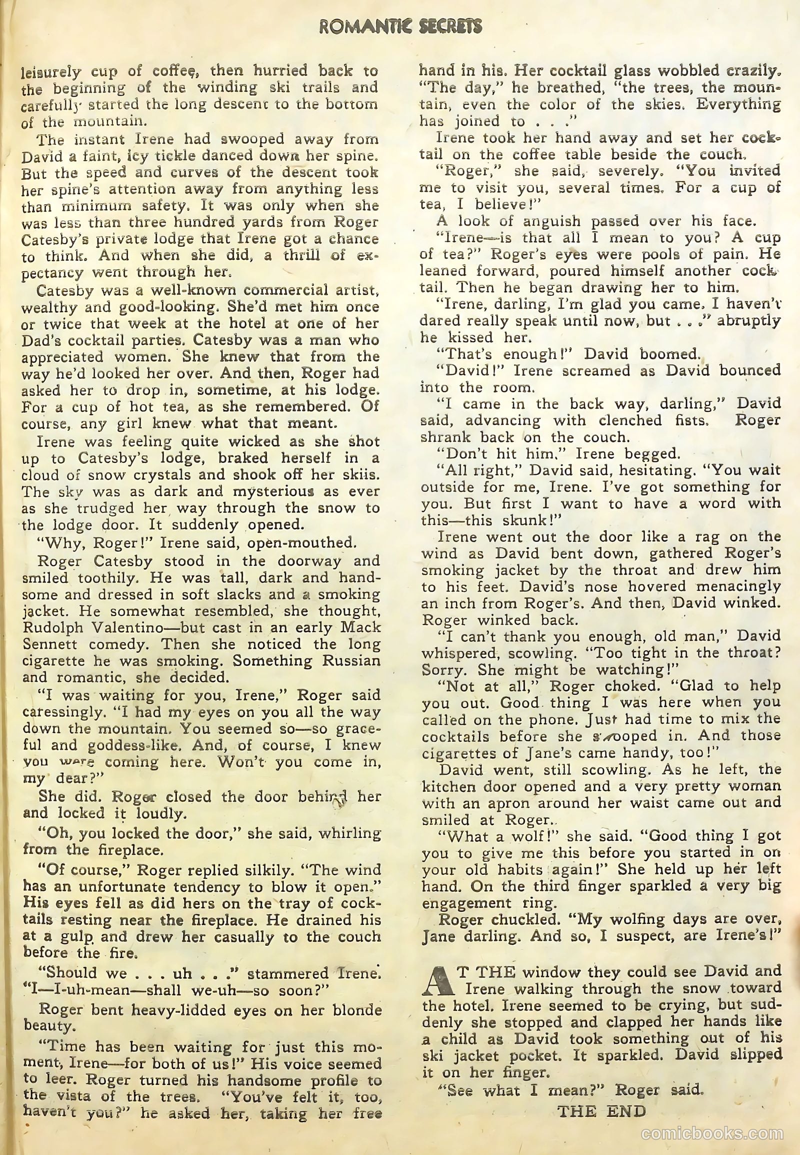Romantic Secrets #18 — page 25 of 36