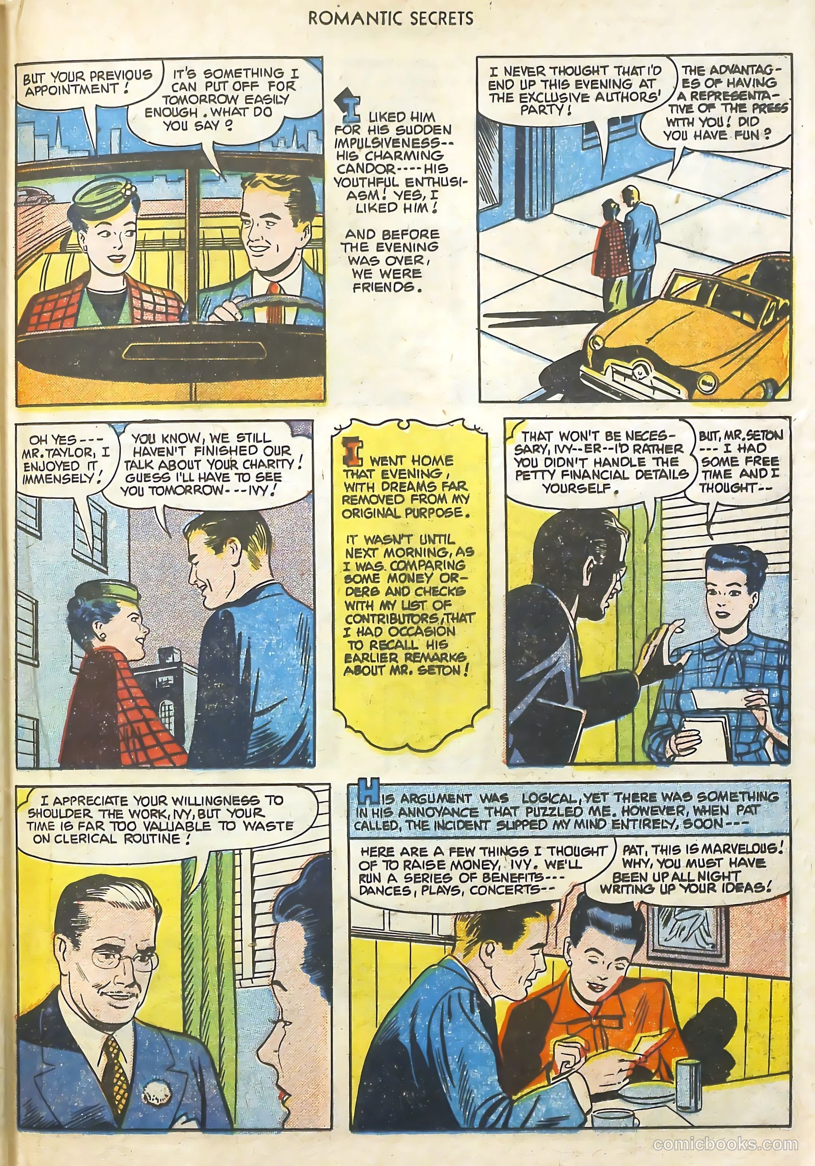 Romantic Secrets #18 — page 29 of 36