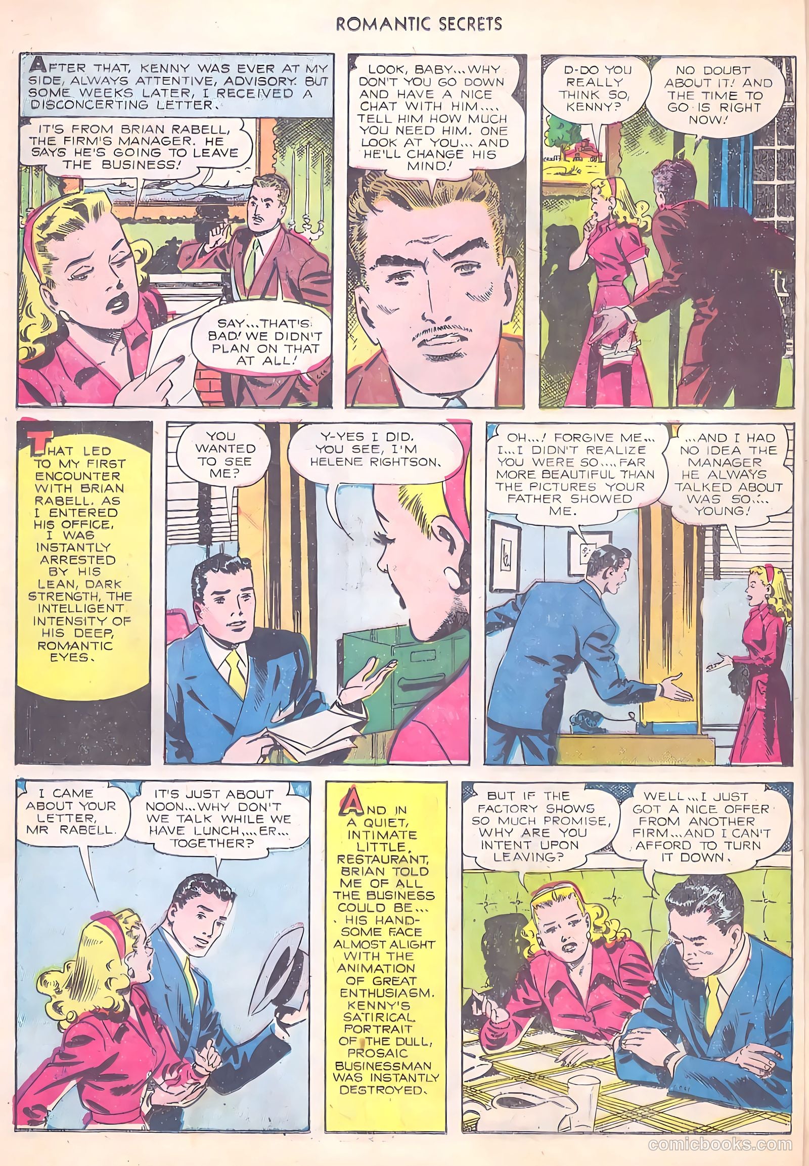 Romantic Secrets #19 — page 6 of 36