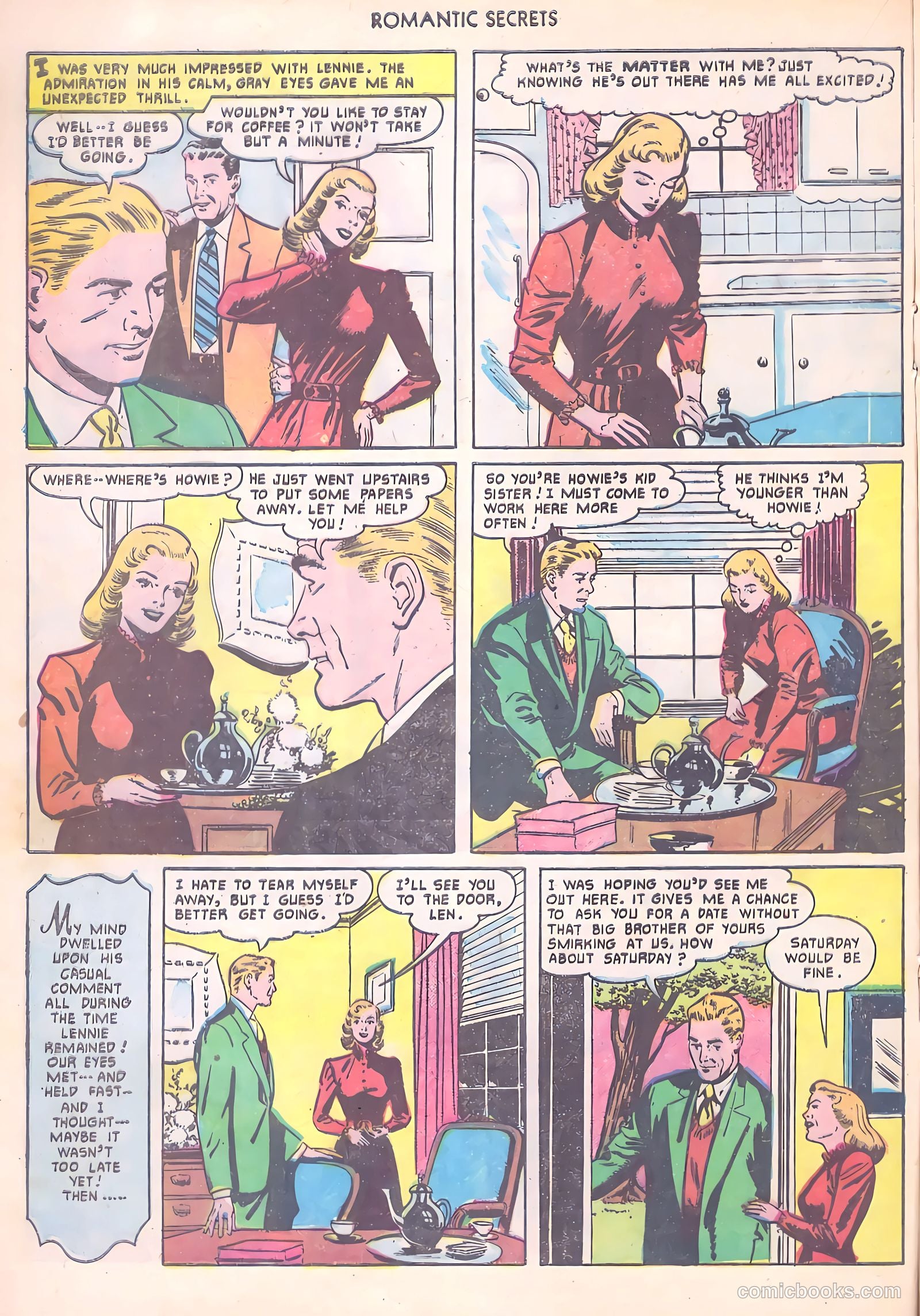 Romantic Secrets #19 — page 16 of 36