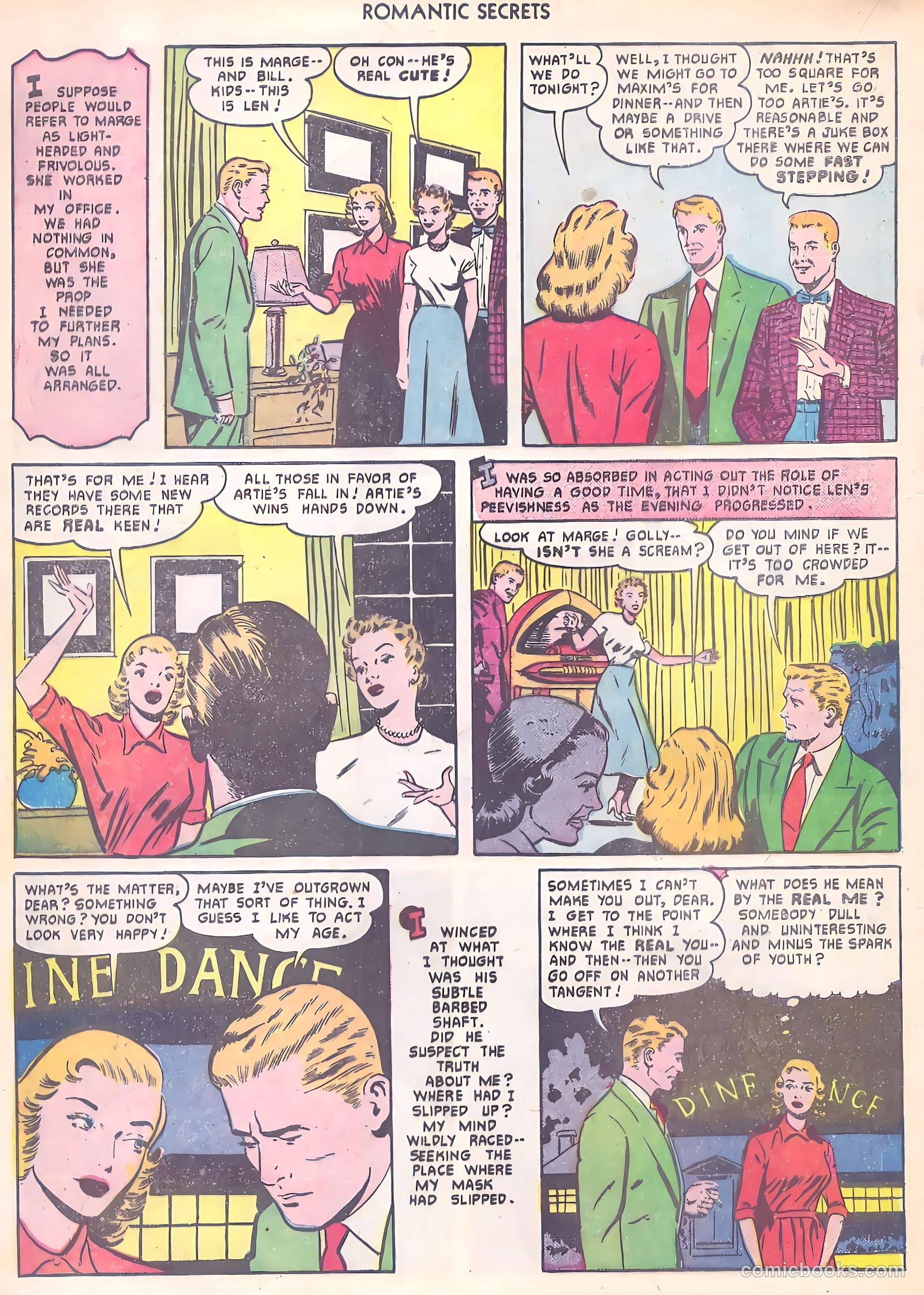 Romantic Secrets #19 — page 20 of 36