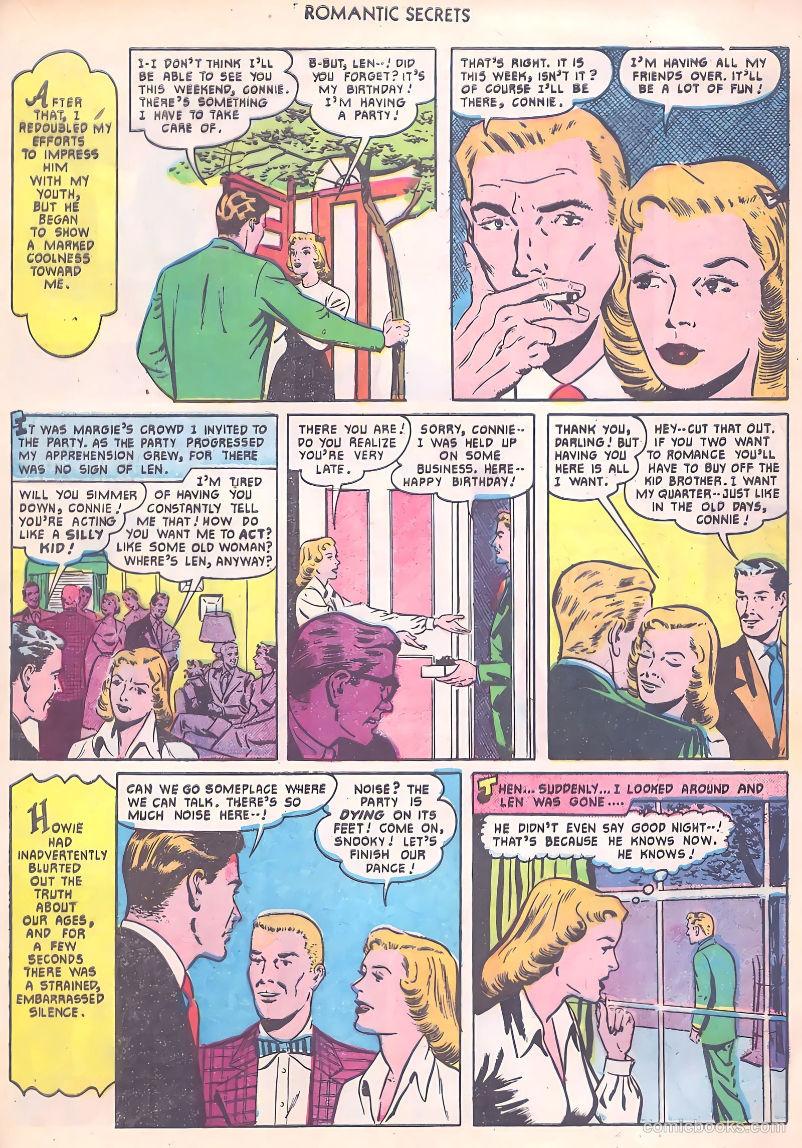 Romantic Secrets #19 — page 21 of 36