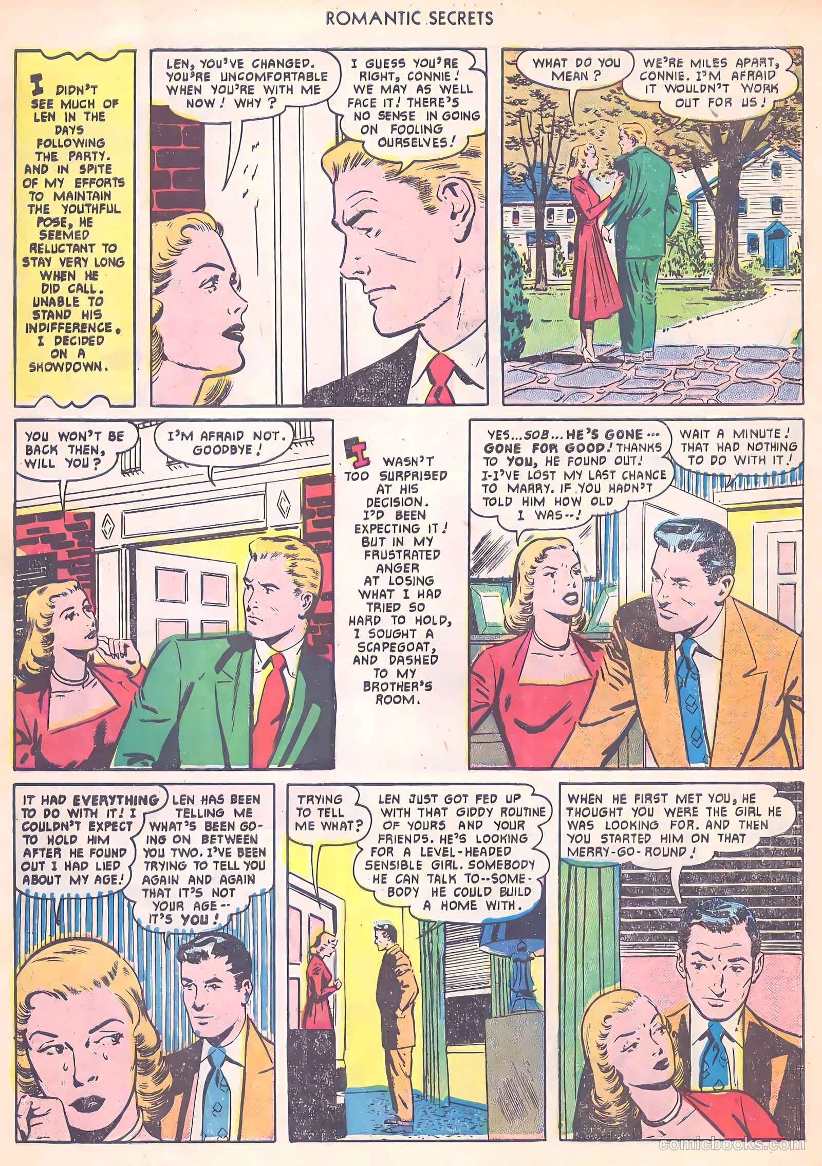 Romantic Secrets #19 — page 22 of 36