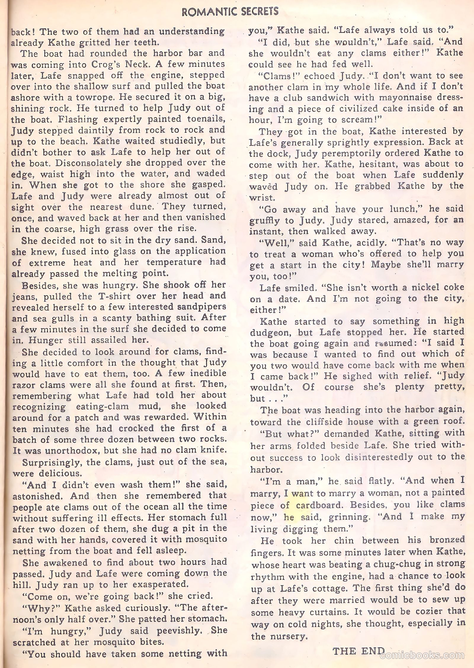 Romantic Secrets #19 — page 25 of 36