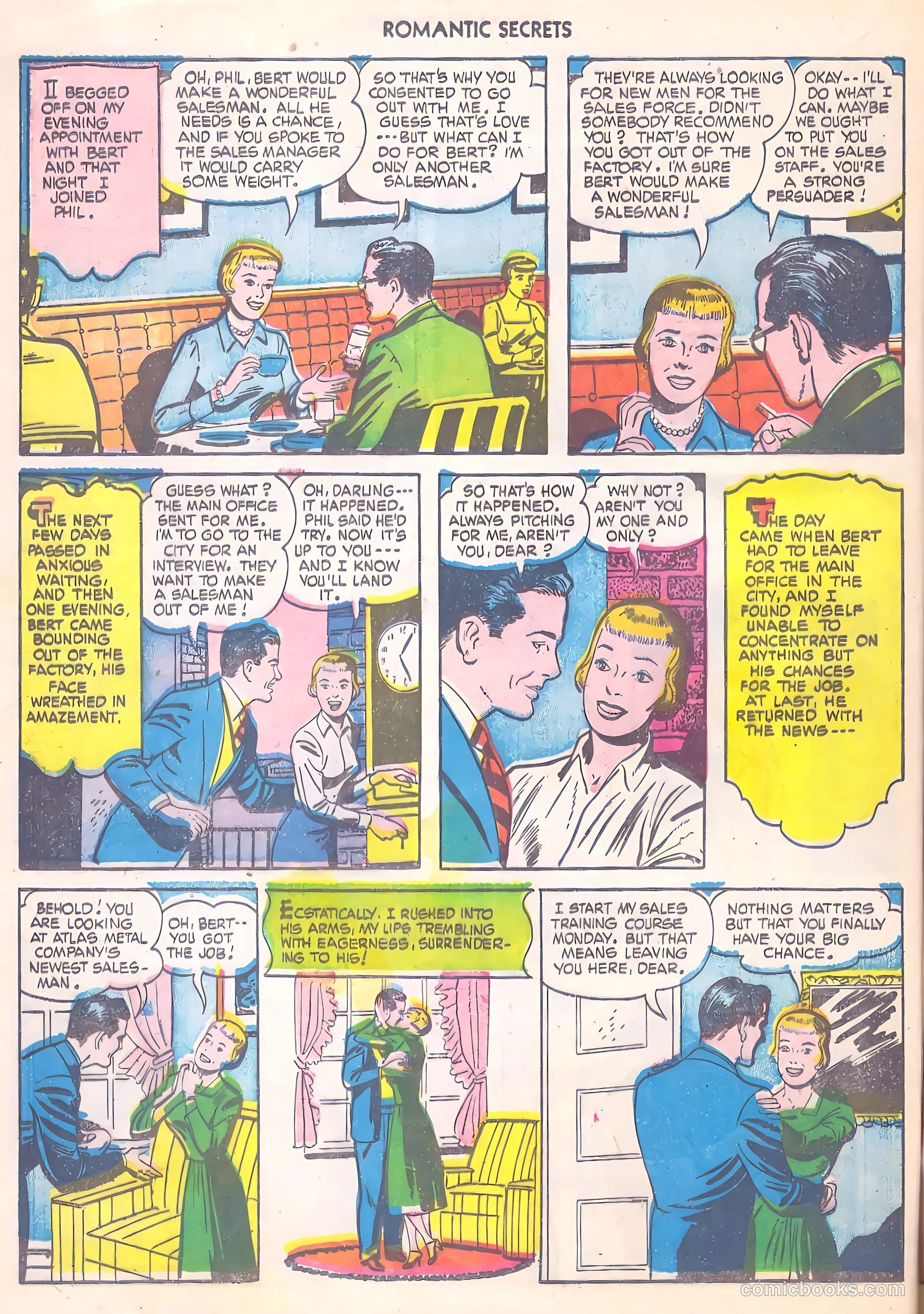 Romantic Secrets #19 — page 28 of 36
