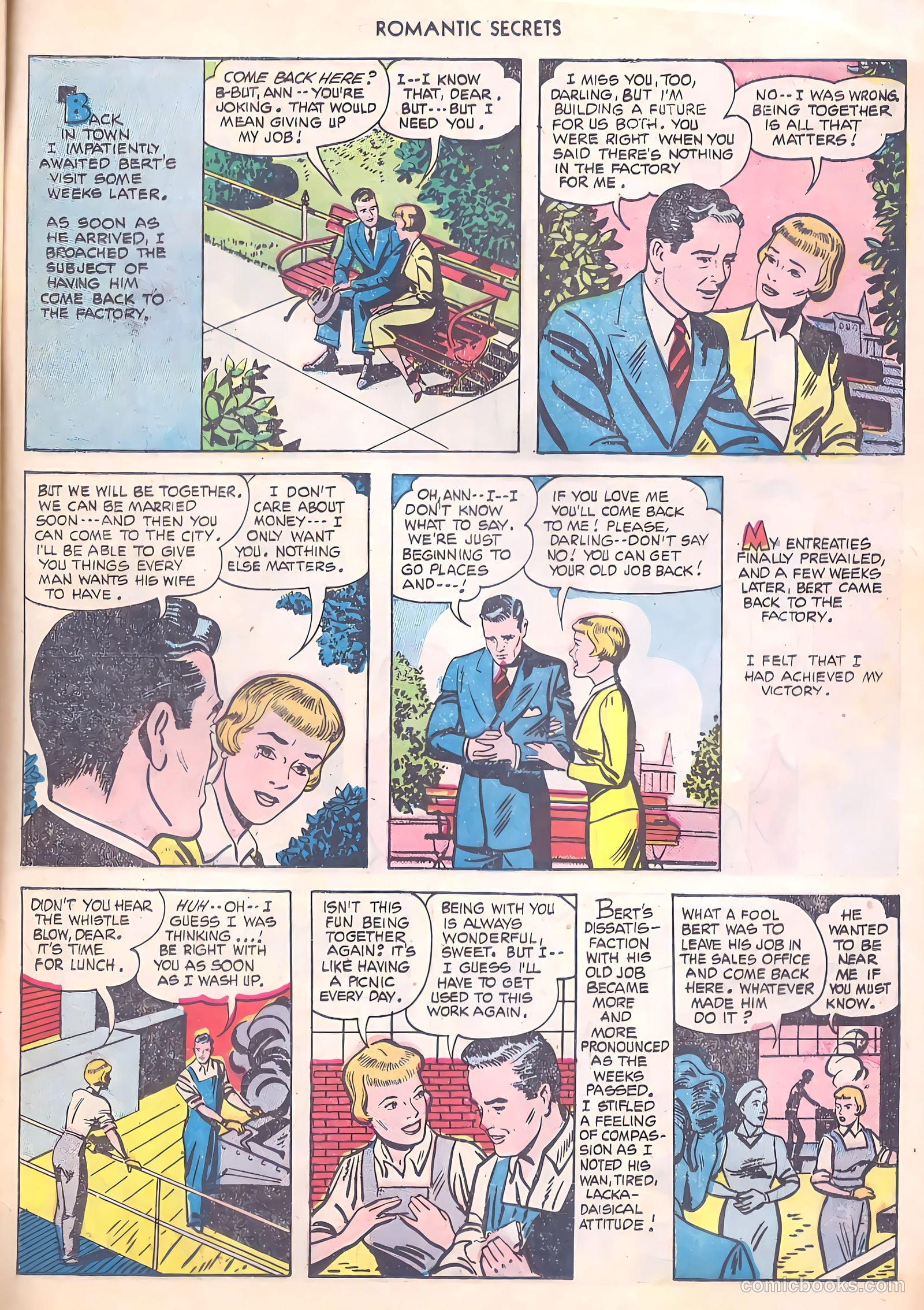 Romantic Secrets #19 — page 31 of 36