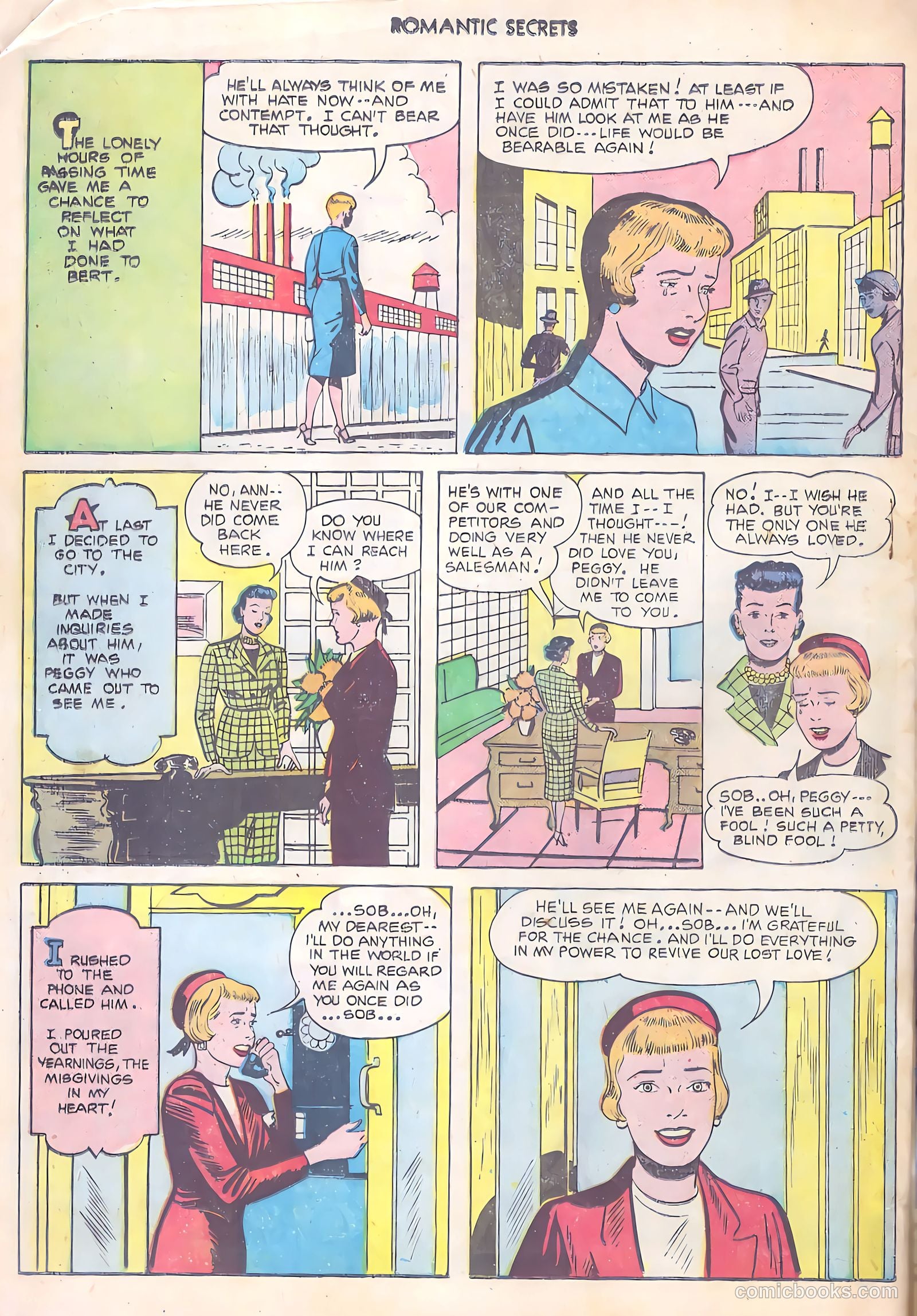 Romantic Secrets #19 — page 34 of 36