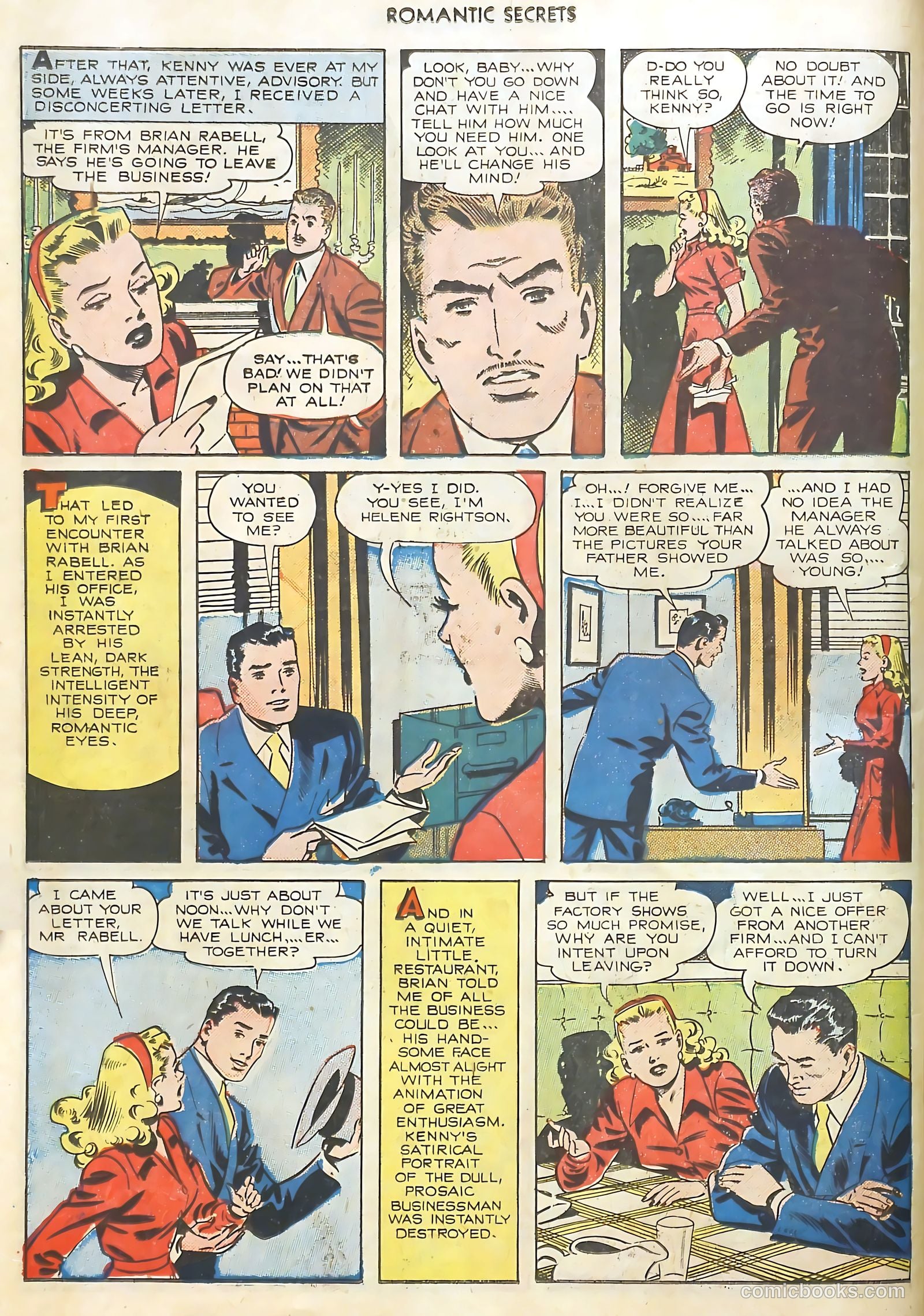 Romantic Secrets #19 — page 6 of 36
