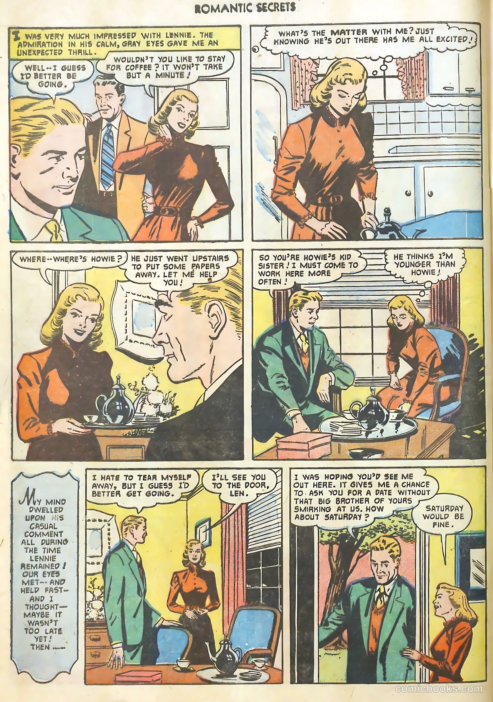 Romantic Secrets #19 — page 16 of 36