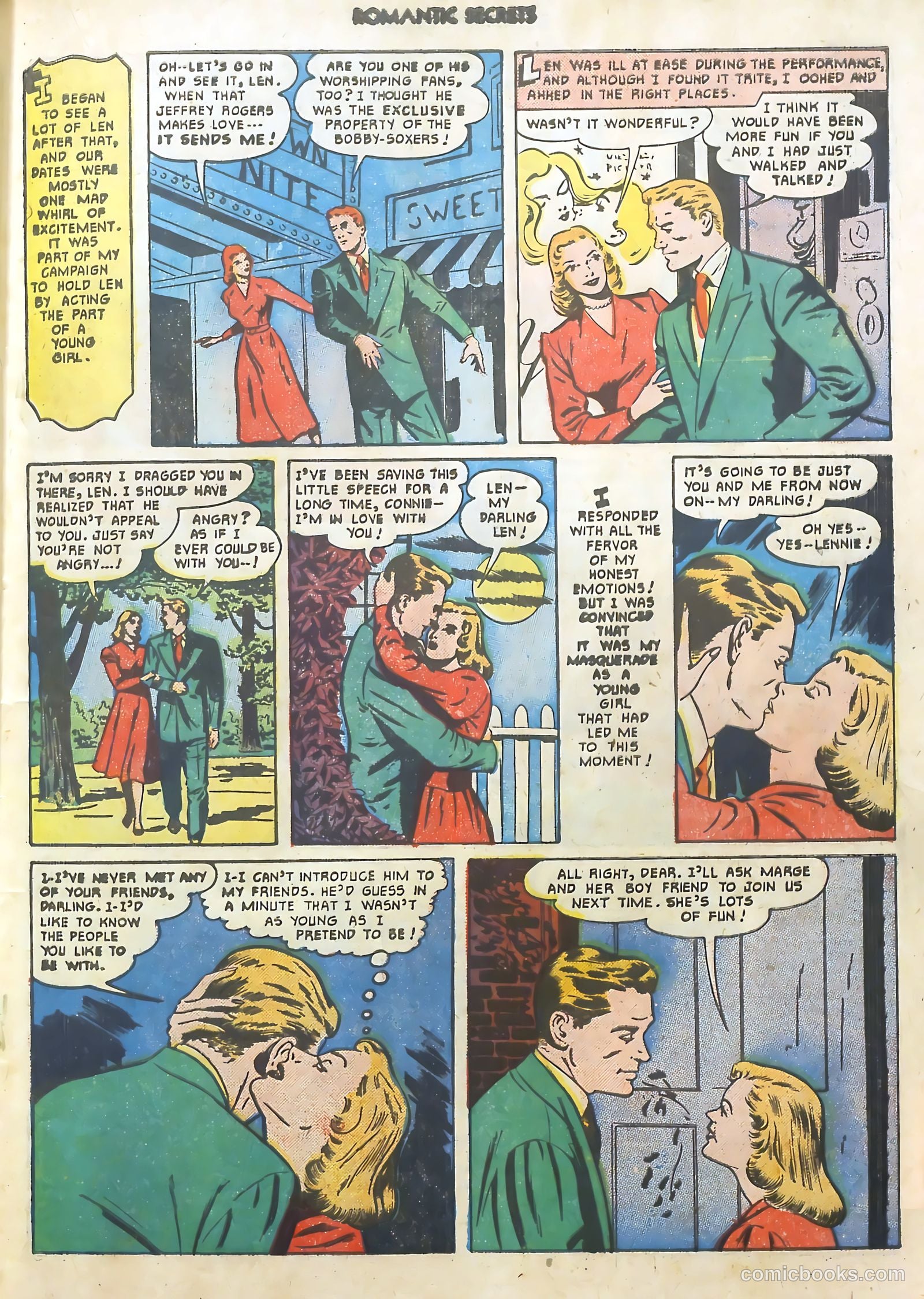Romantic Secrets #19 — page 19 of 36