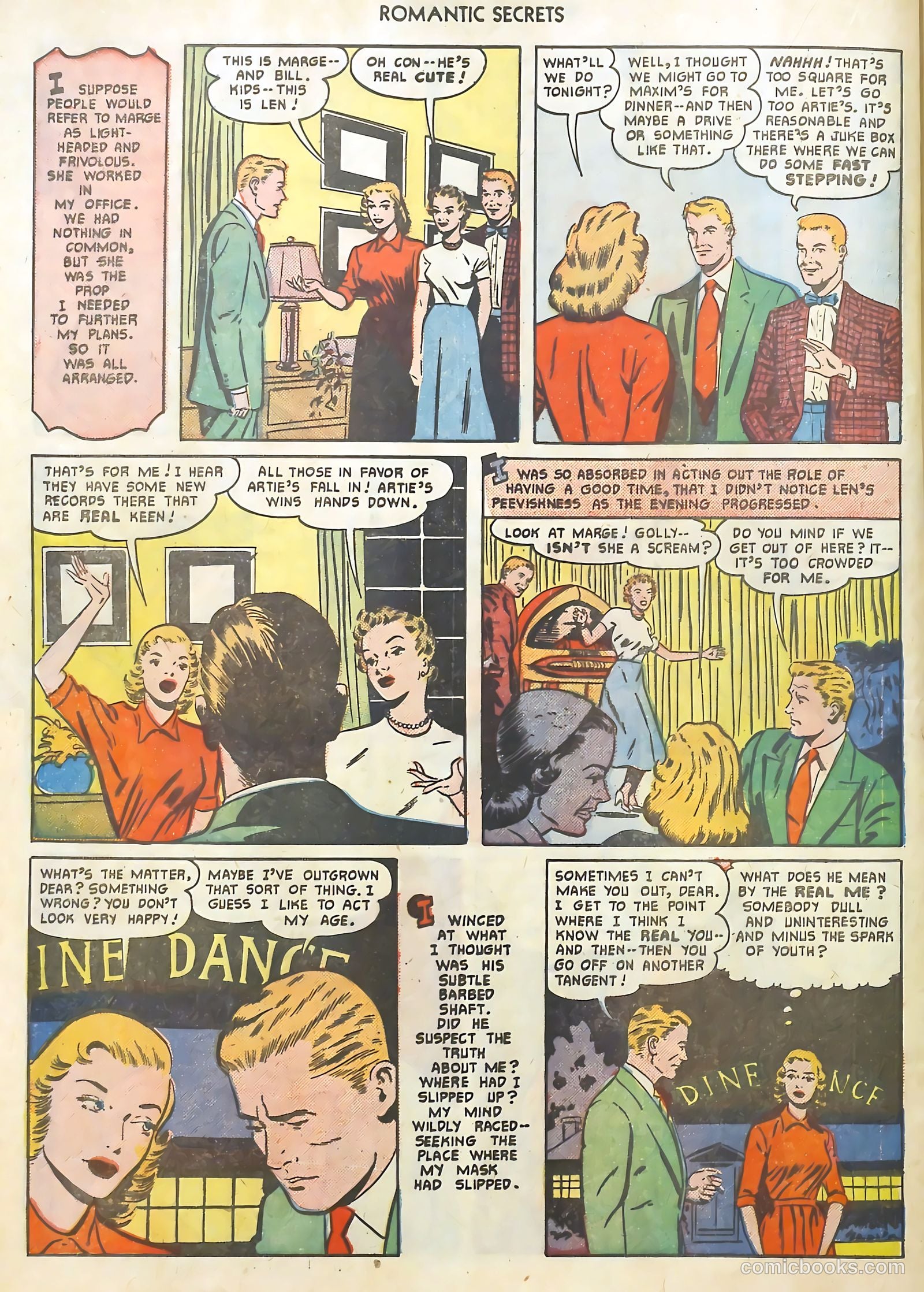 Romantic Secrets #19 — page 20 of 36