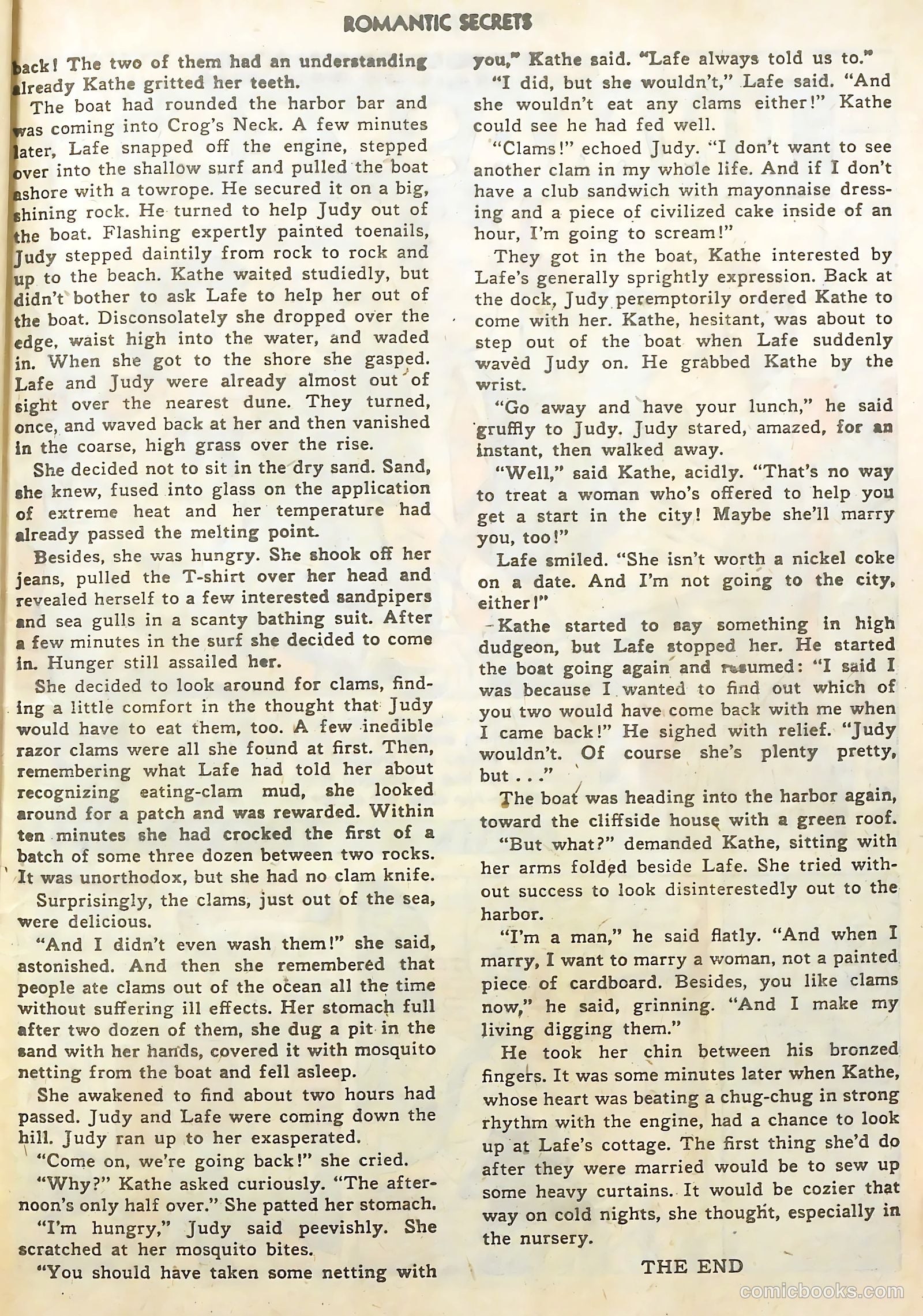 Romantic Secrets #19 — page 25 of 36