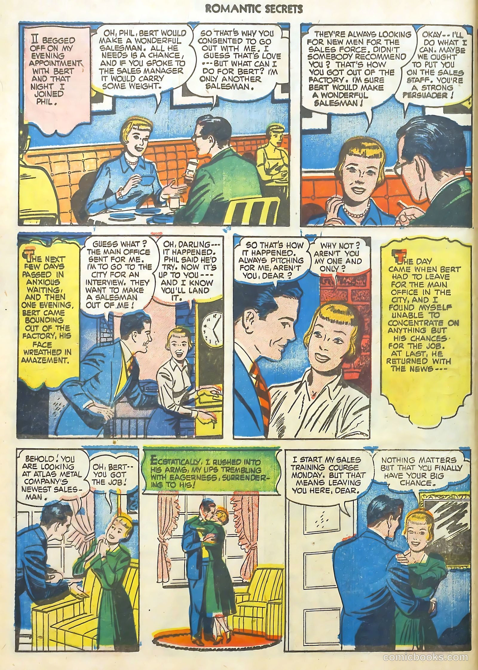 Romantic Secrets #19 — page 28 of 36