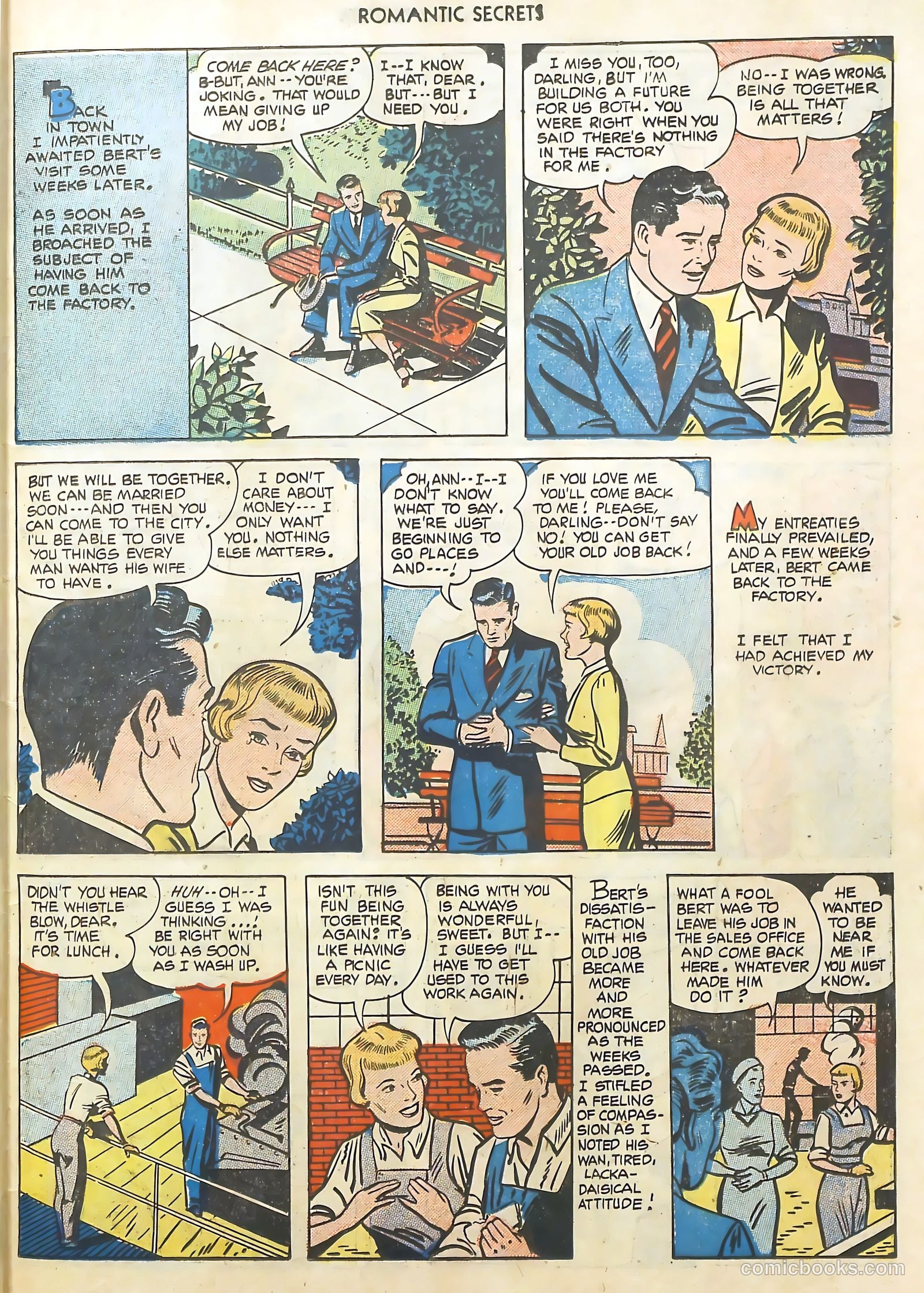 Romantic Secrets #19 — page 31 of 36