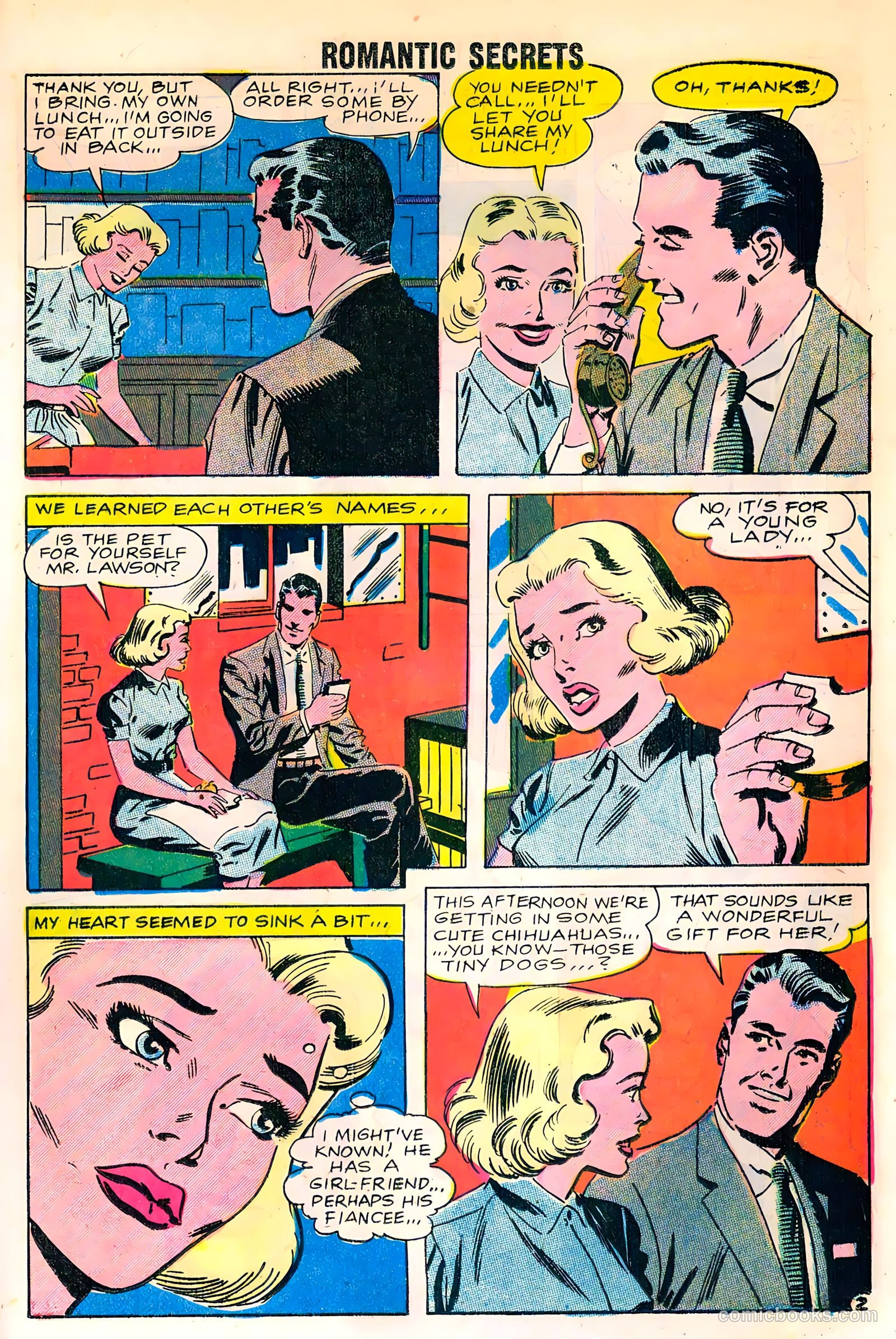 Romantic Secrets #20 — page 17 of 36