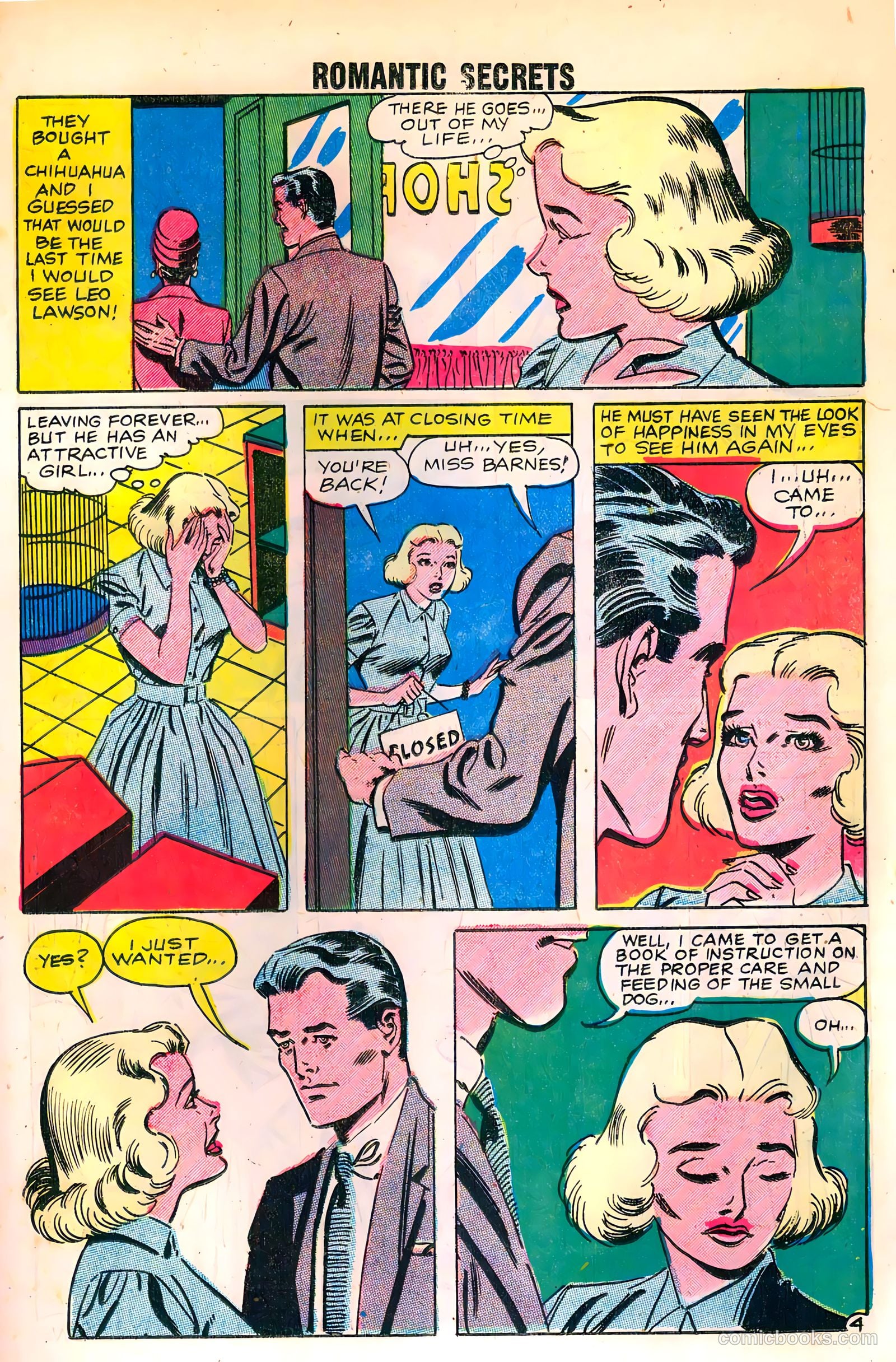 Romantic Secrets #20 — page 19 of 36