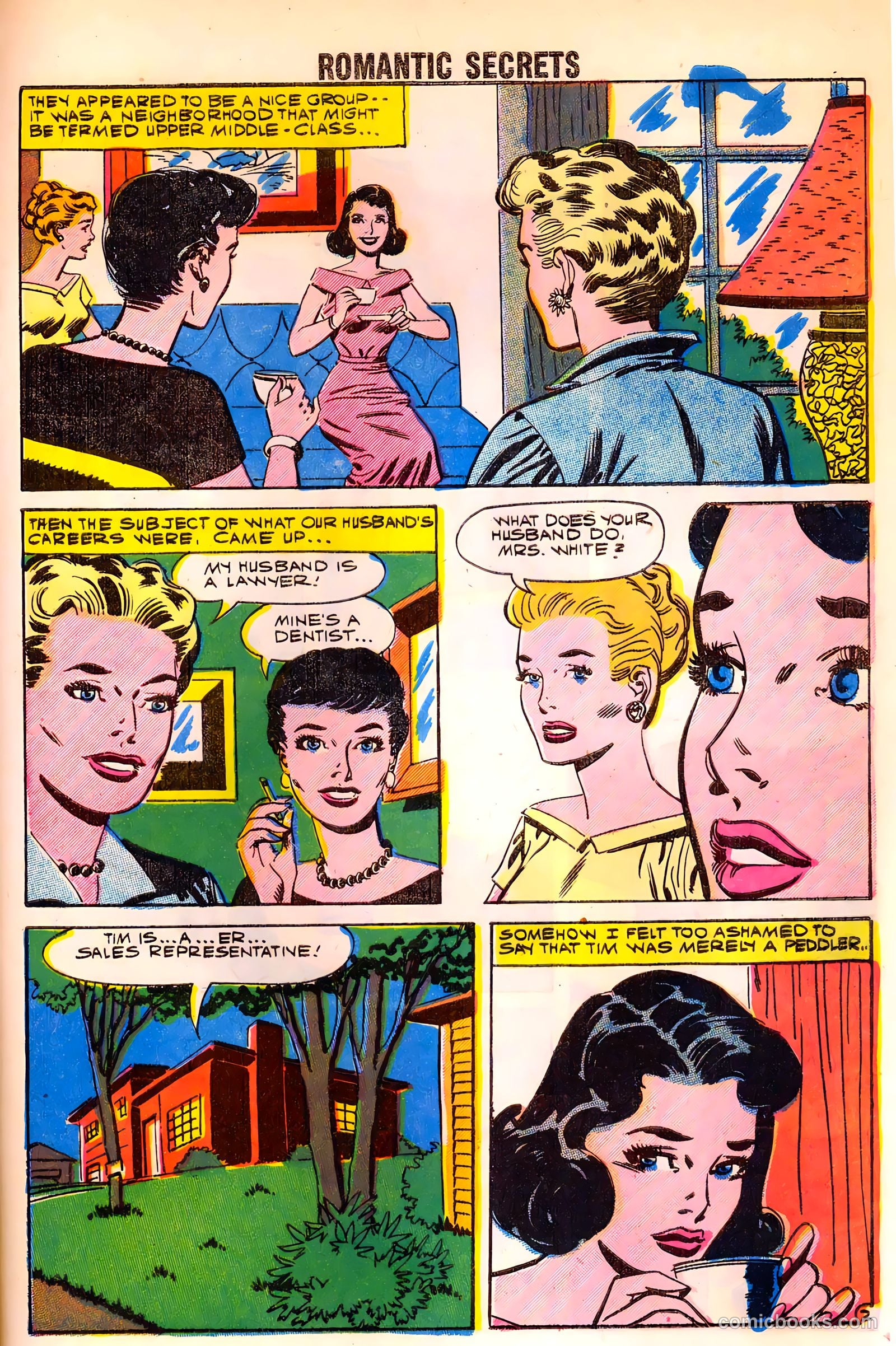 Romantic Secrets #20 — page 29 of 36