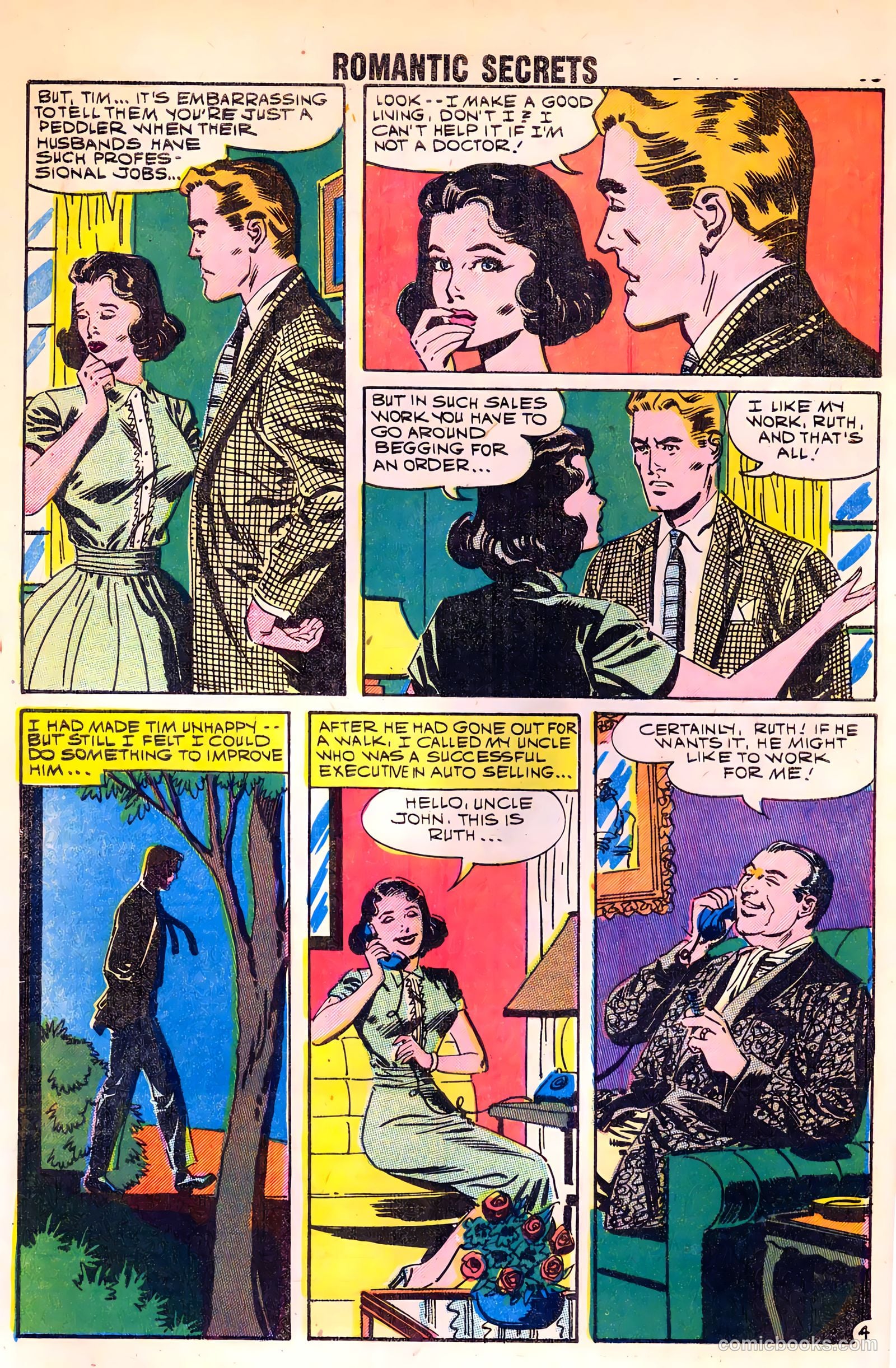 Romantic Secrets #20 — page 32 of 36