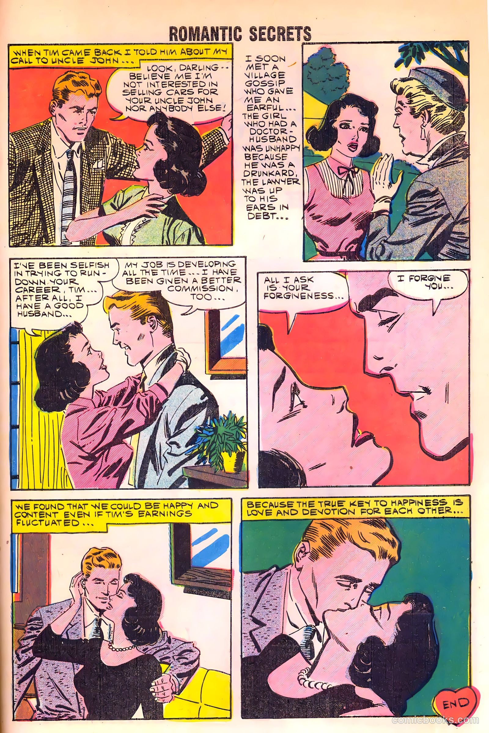 Romantic Secrets #20 — page 33 of 36