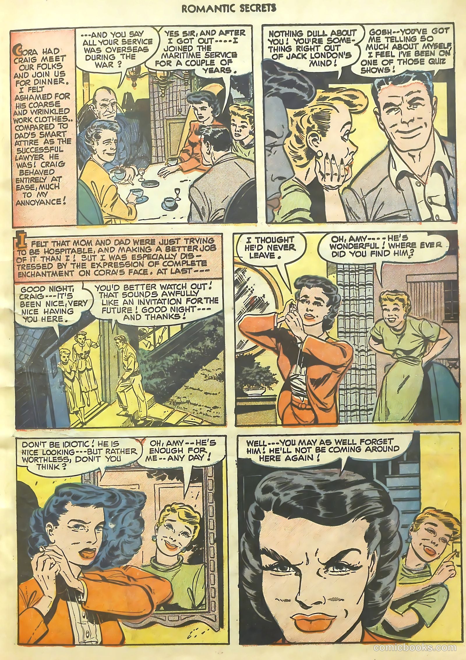 Romantic Secrets #20 — page 8 of 37
