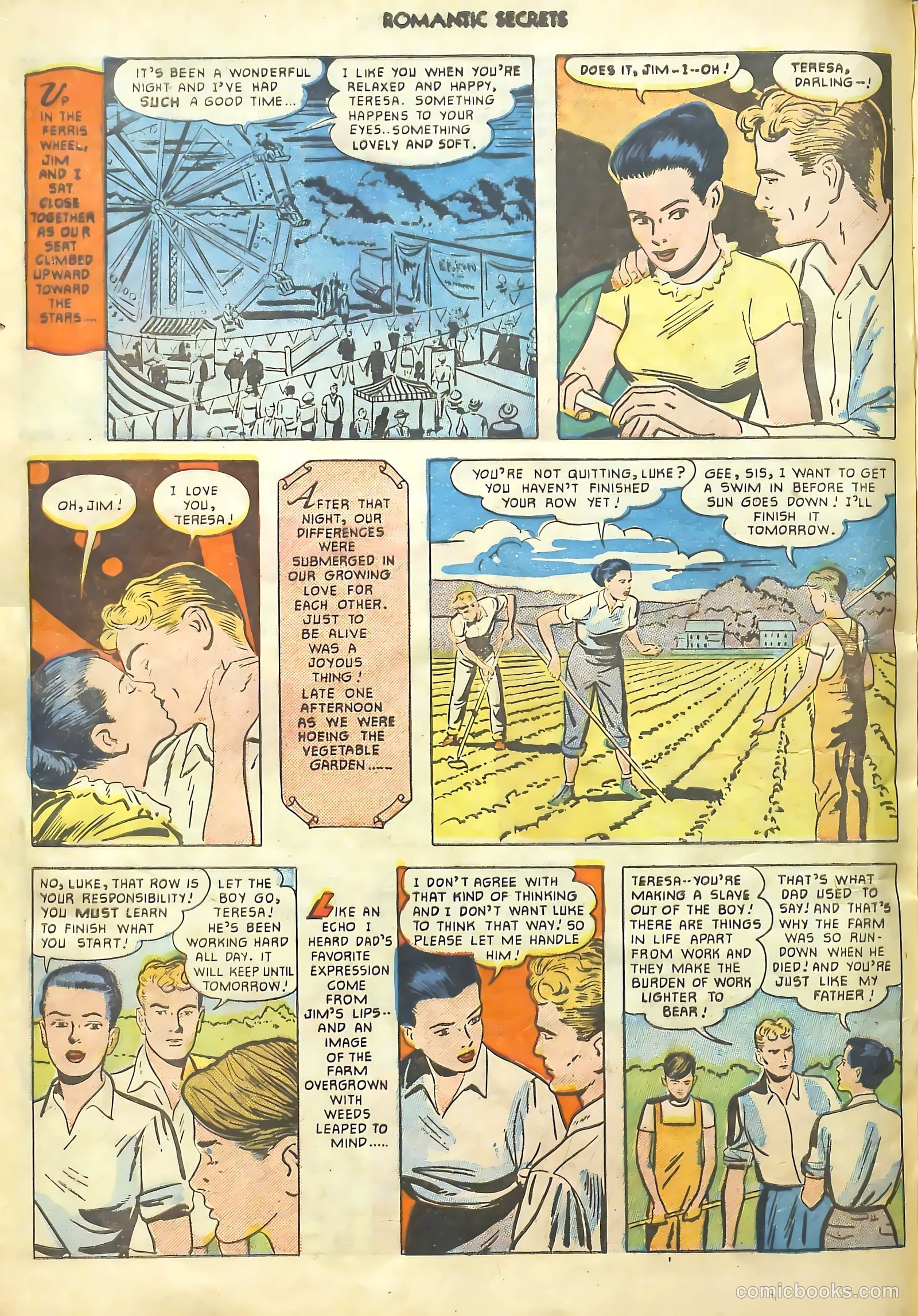Romantic Secrets #20 — page 21 of 37
