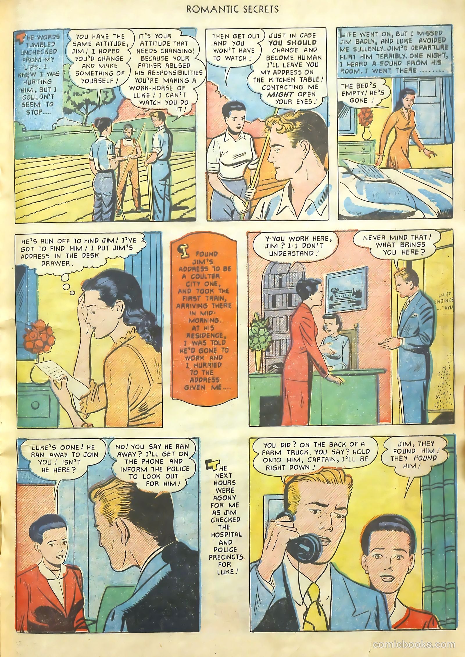 Romantic Secrets #20 — page 22 of 37