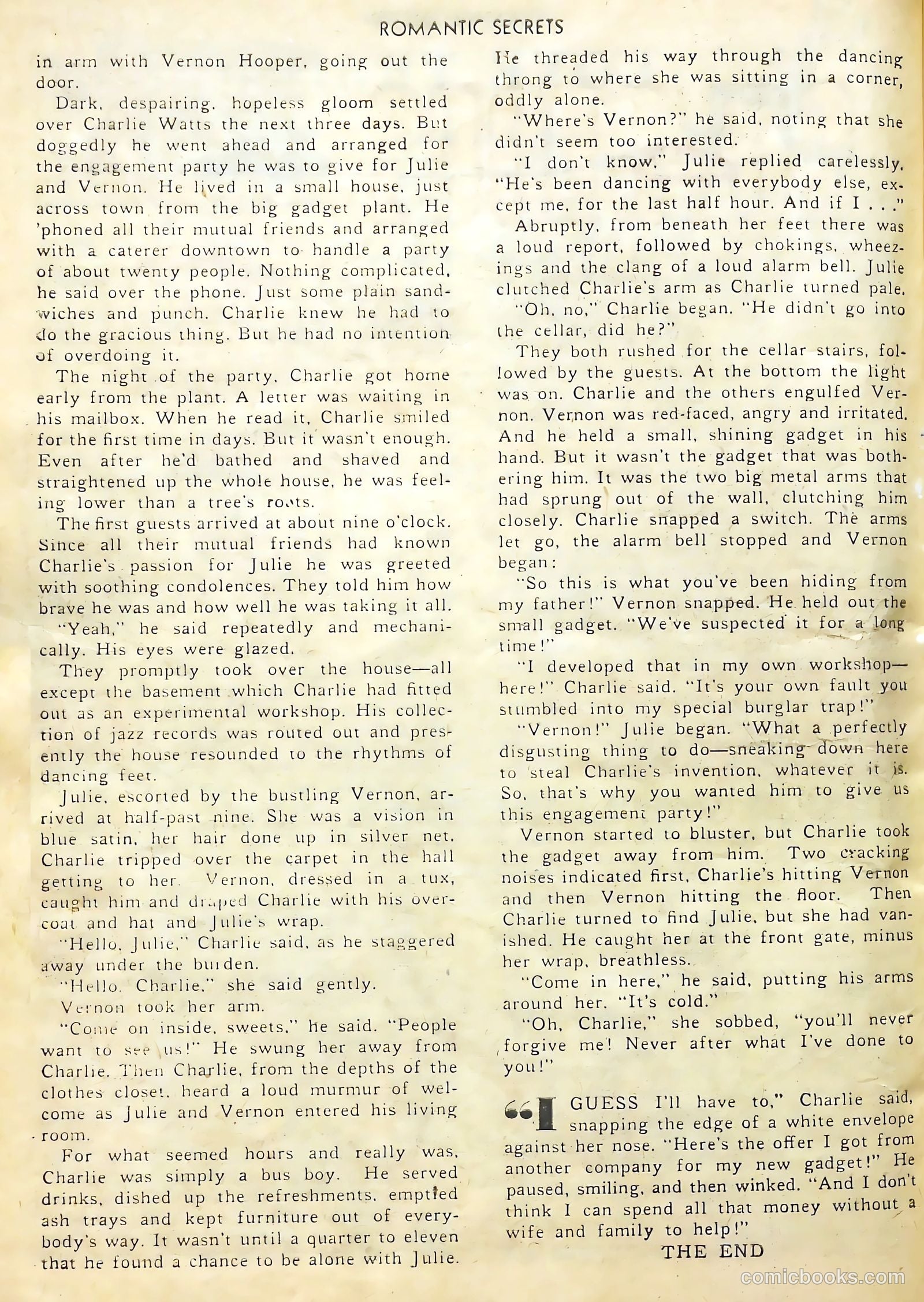 Romantic Secrets #20 — page 25 of 37