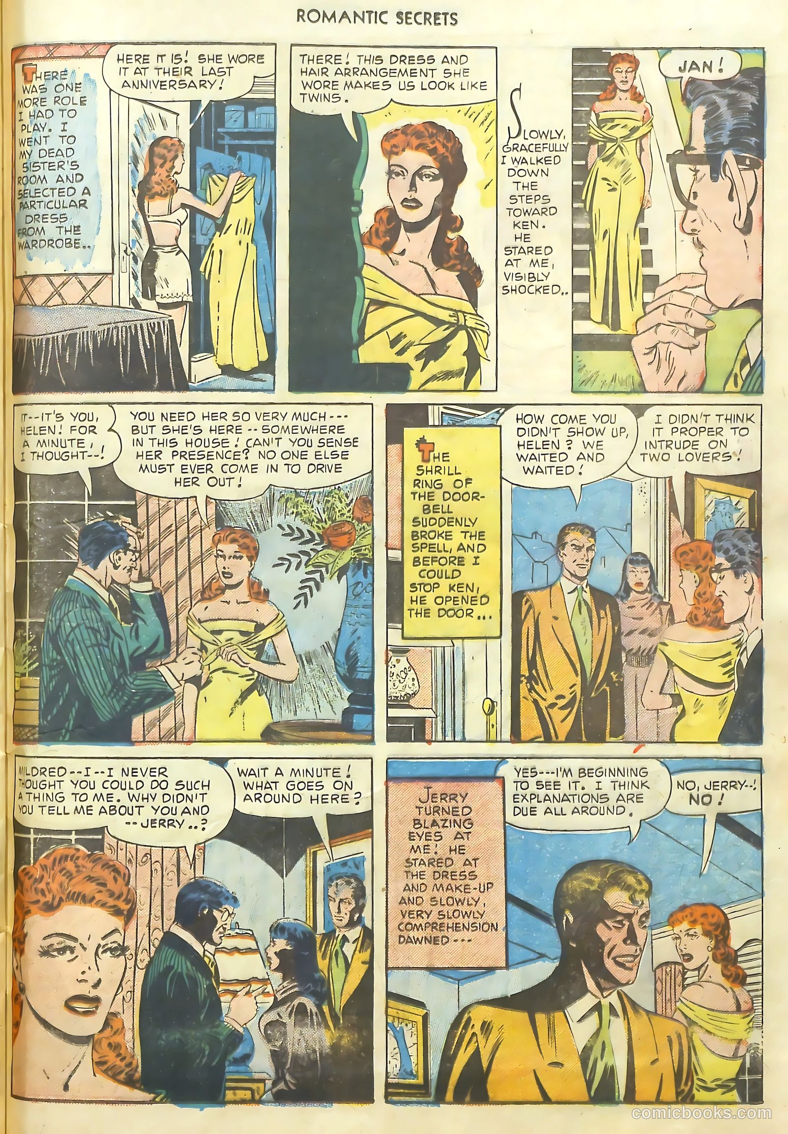Romantic Secrets #20 — page 34 of 37