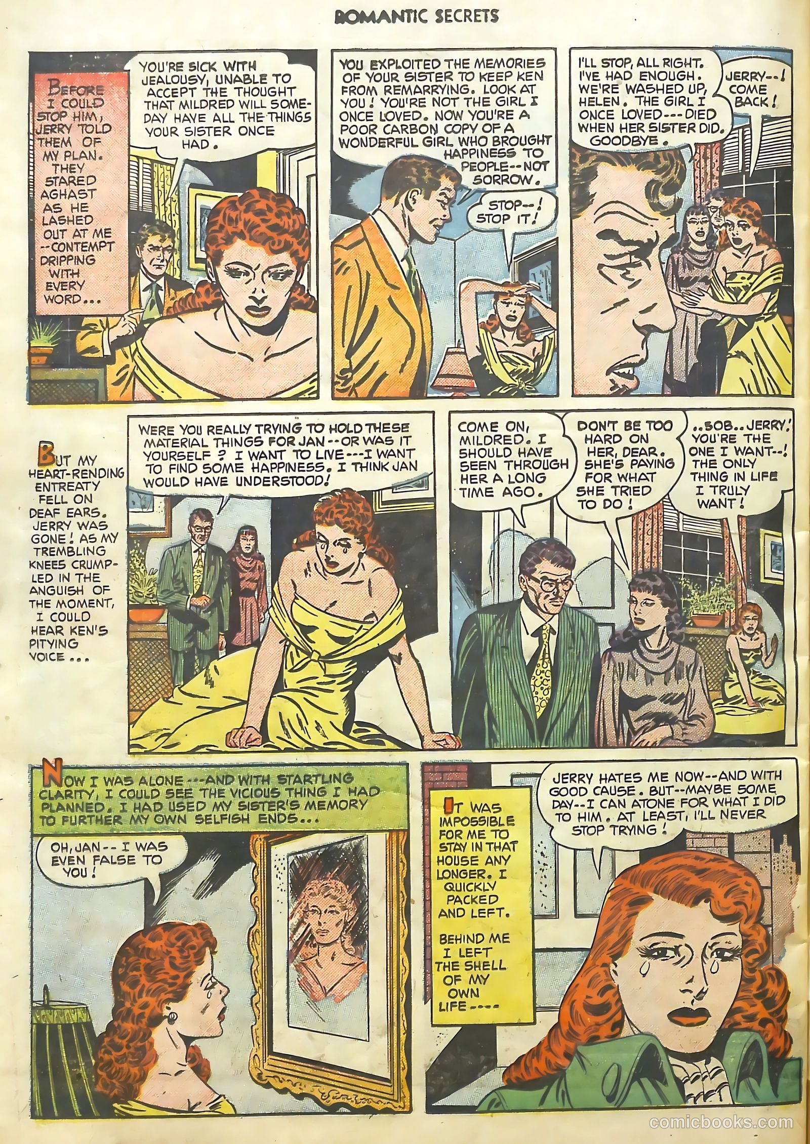 Romantic Secrets #20 — page 35 of 37