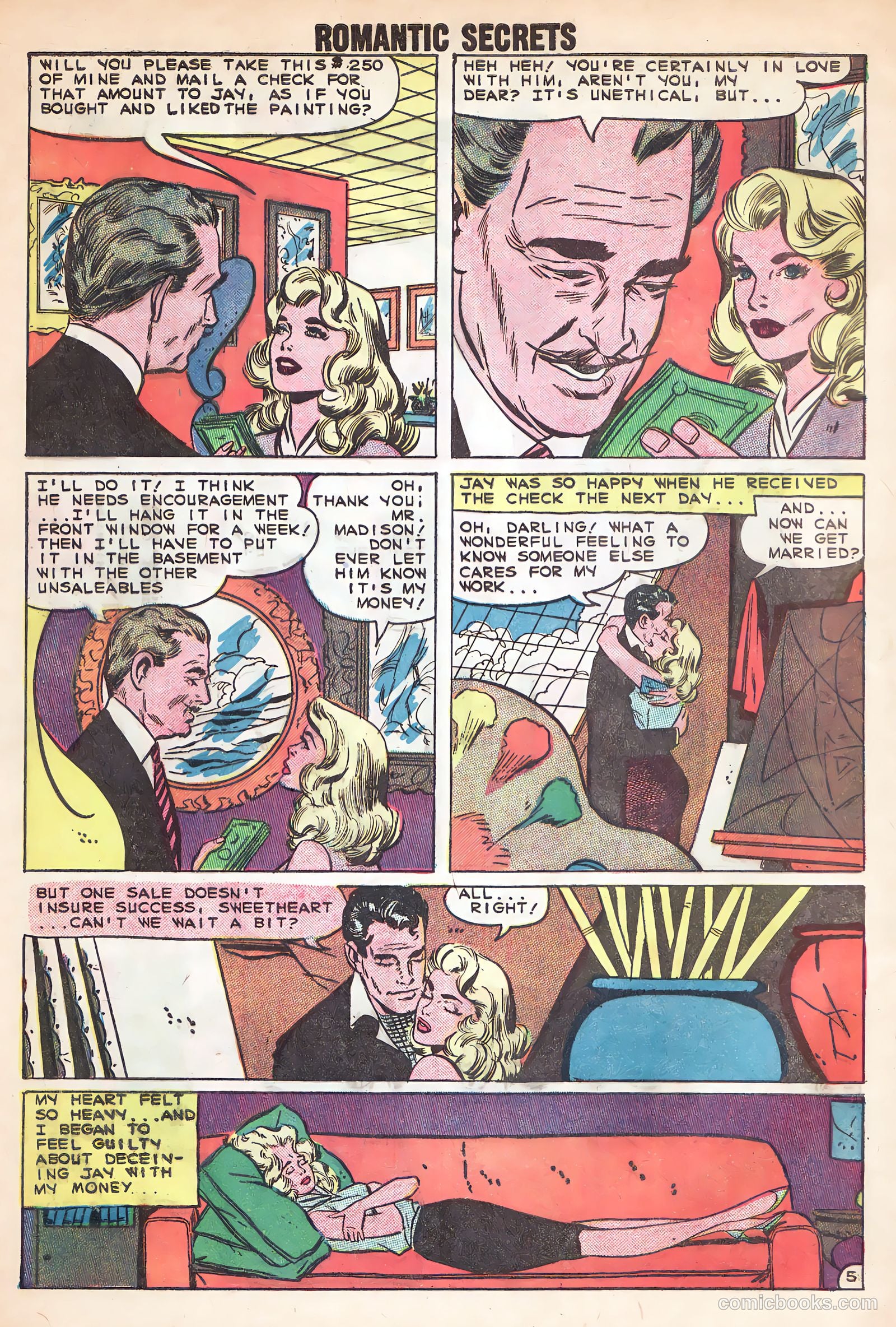 Romantic Secrets #21 — page 8 of 36