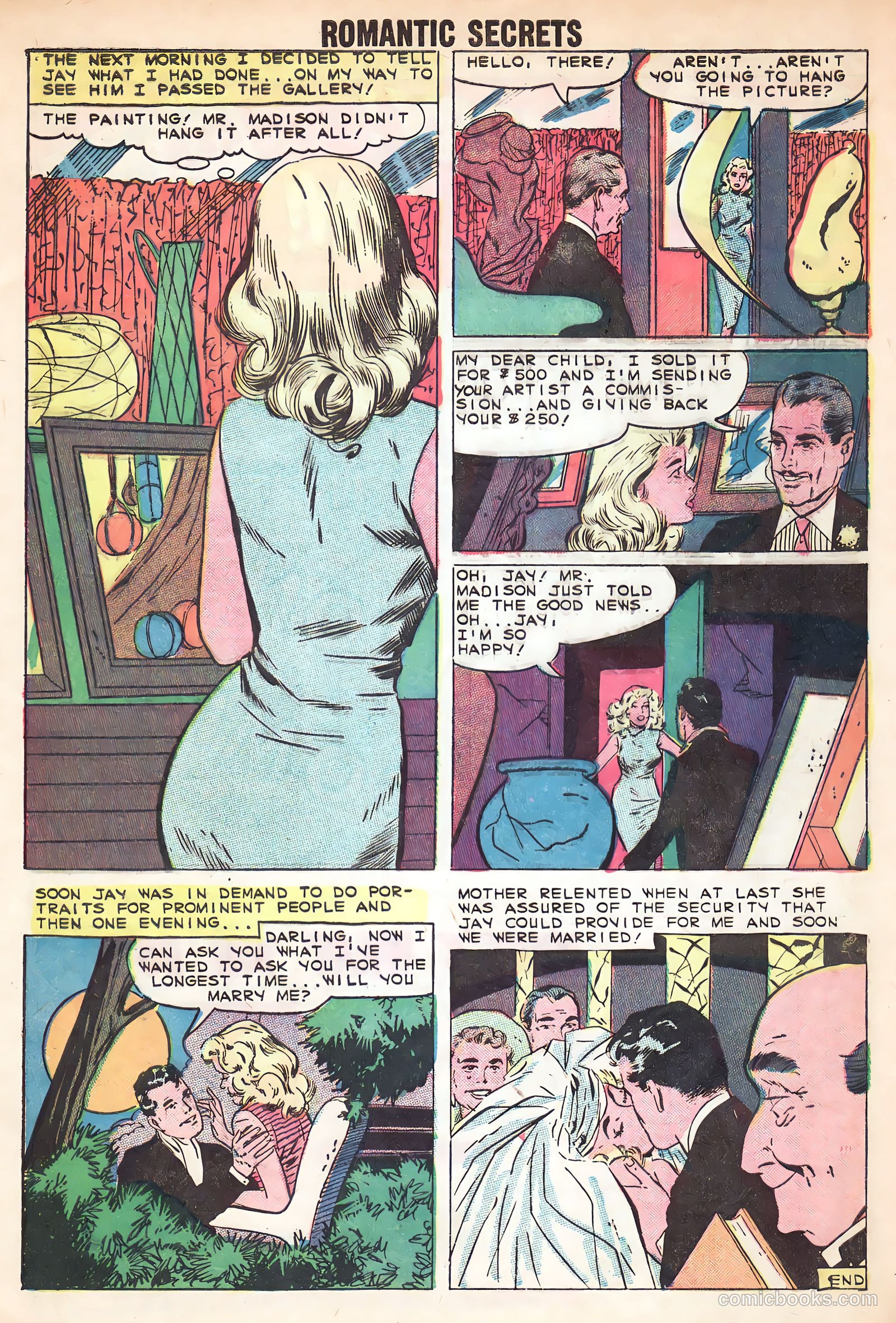 Romantic Secrets #21 — page 9 of 36
