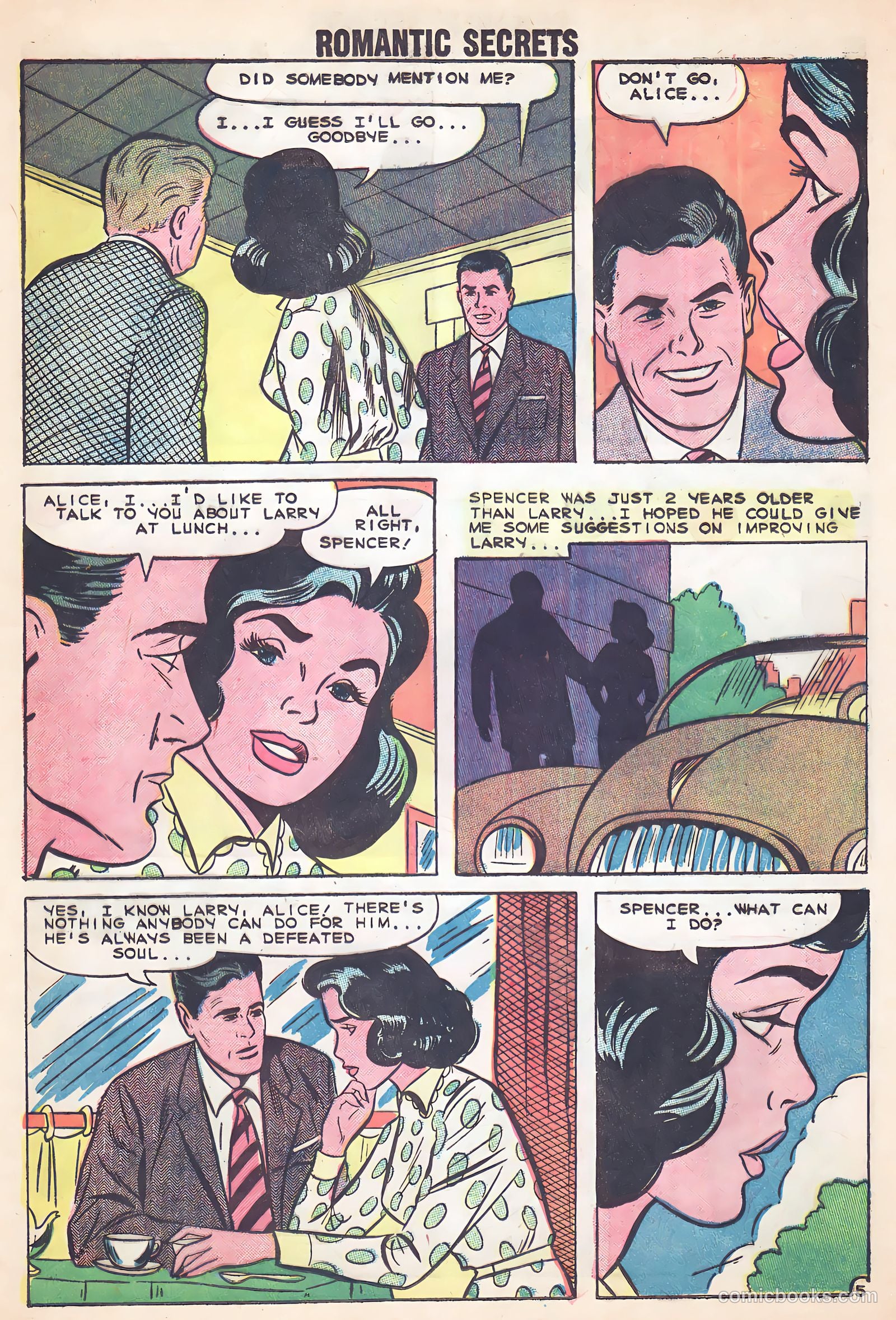 Romantic Secrets #21 — page 25 of 36