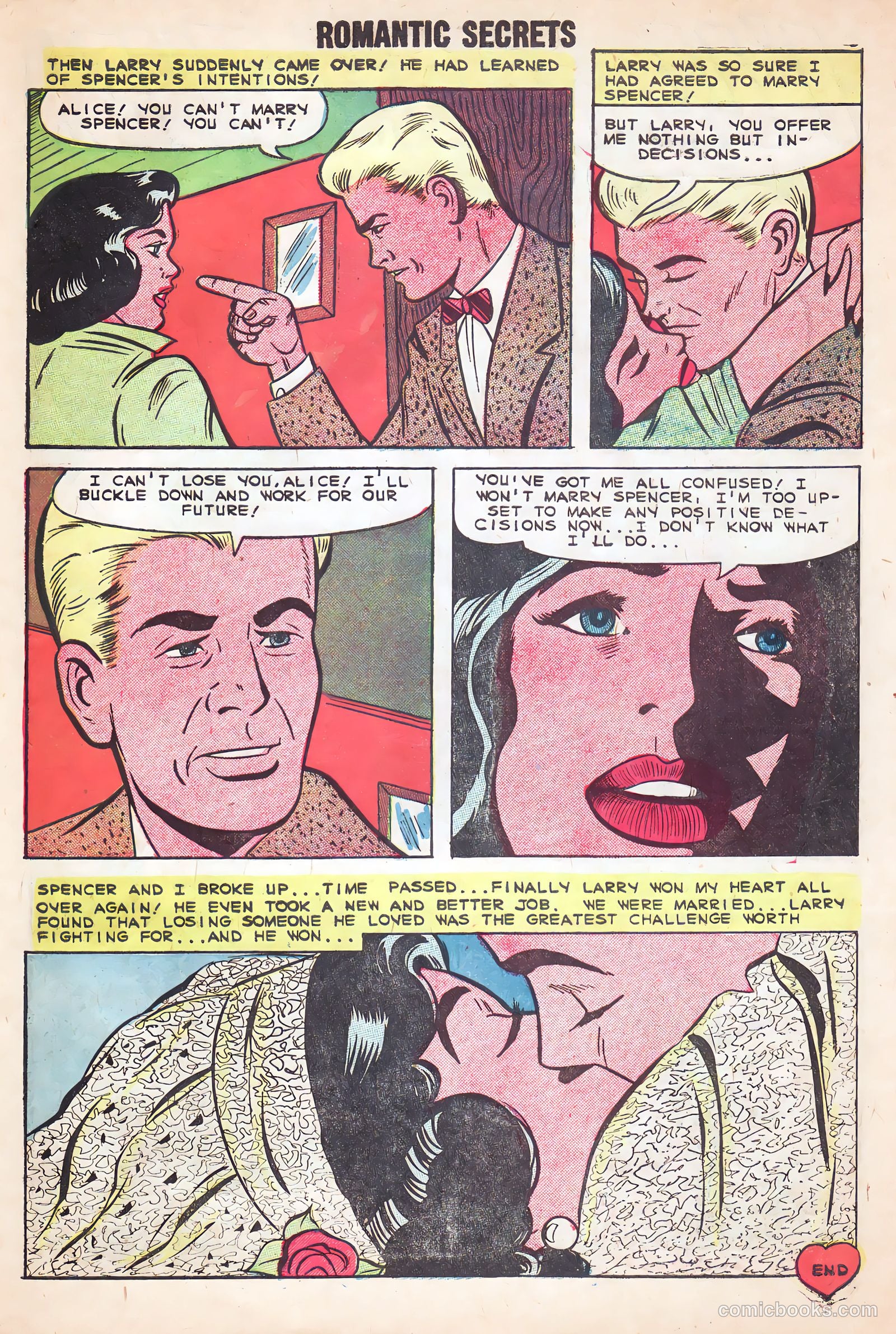 Romantic Secrets #21 — page 27 of 36