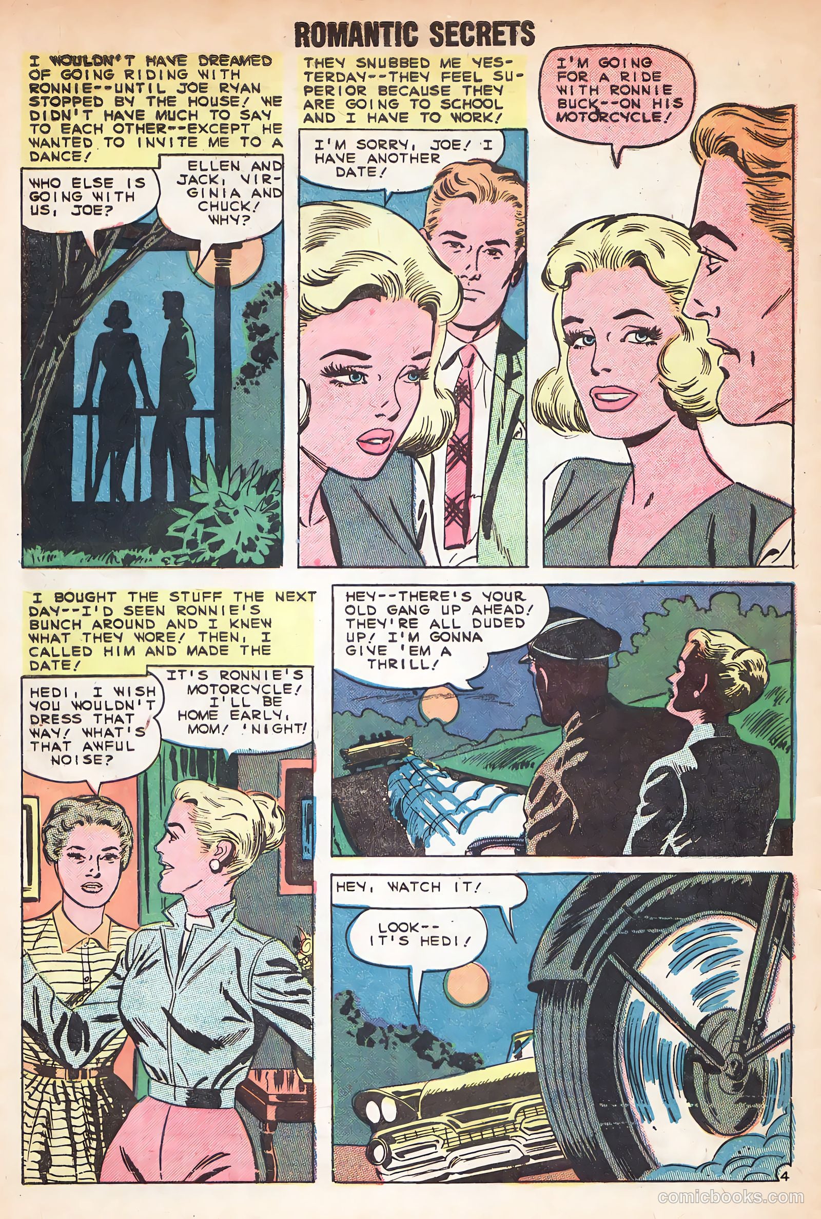 Romantic Secrets #21 — page 32 of 36