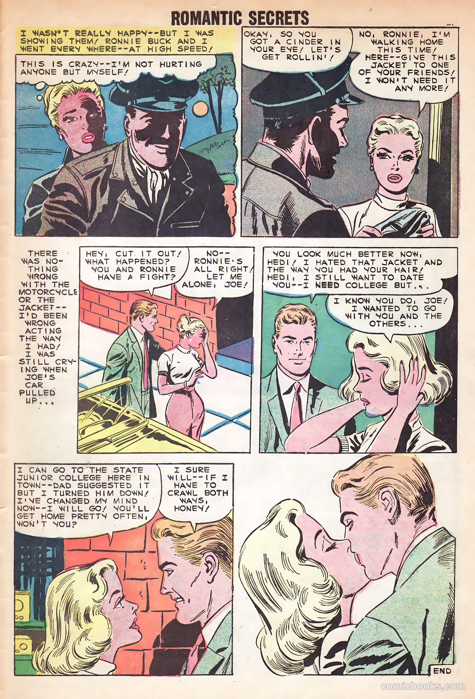 Romantic Secrets #21 — page 33 of 36
