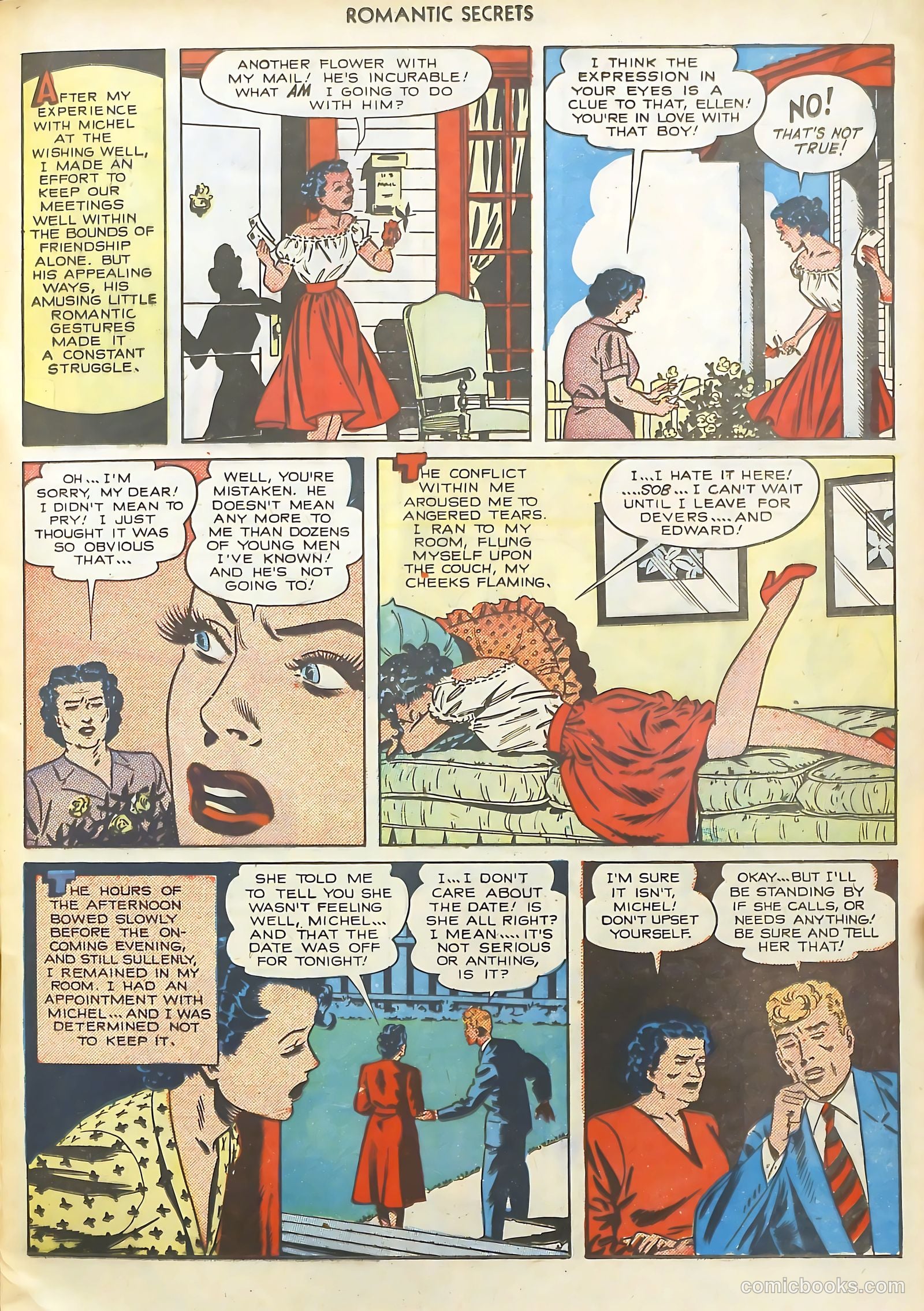 Romantic Secrets #21 — page 9 of 36