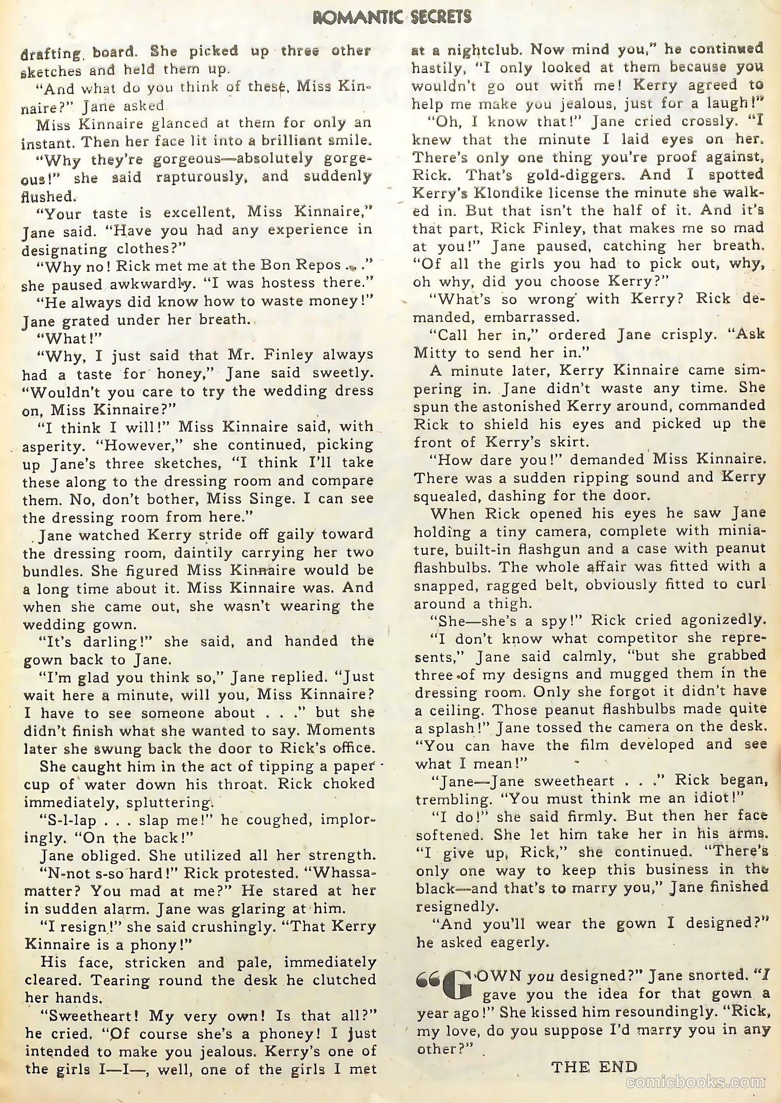 Romantic Secrets #21 — page 25 of 36