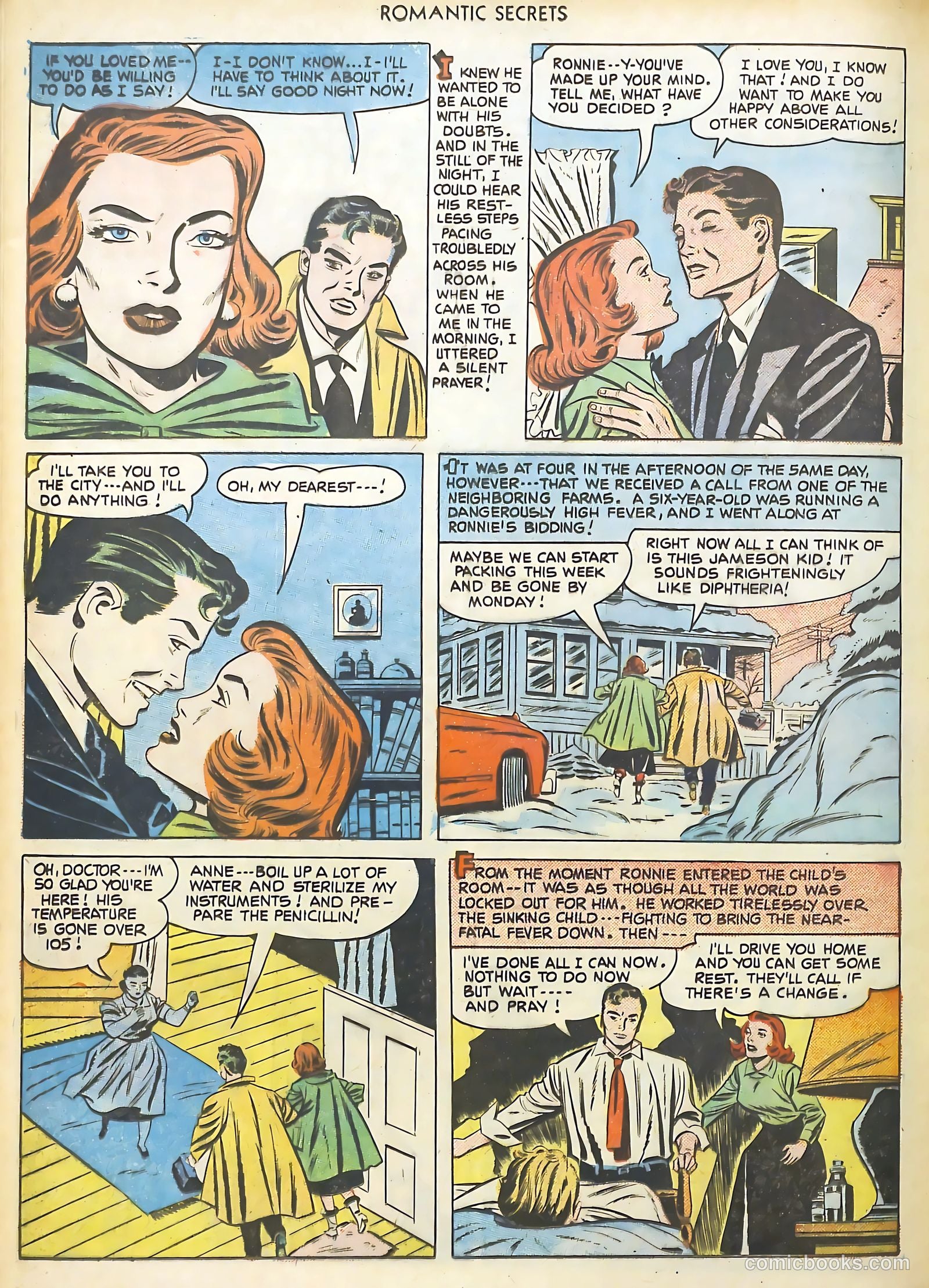 Romantic Secrets #21 — page 32 of 36