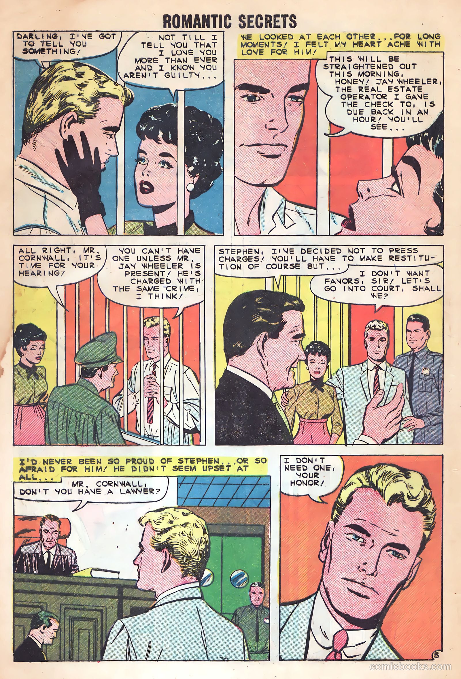Romantic Secrets #22 — page 8 of 36