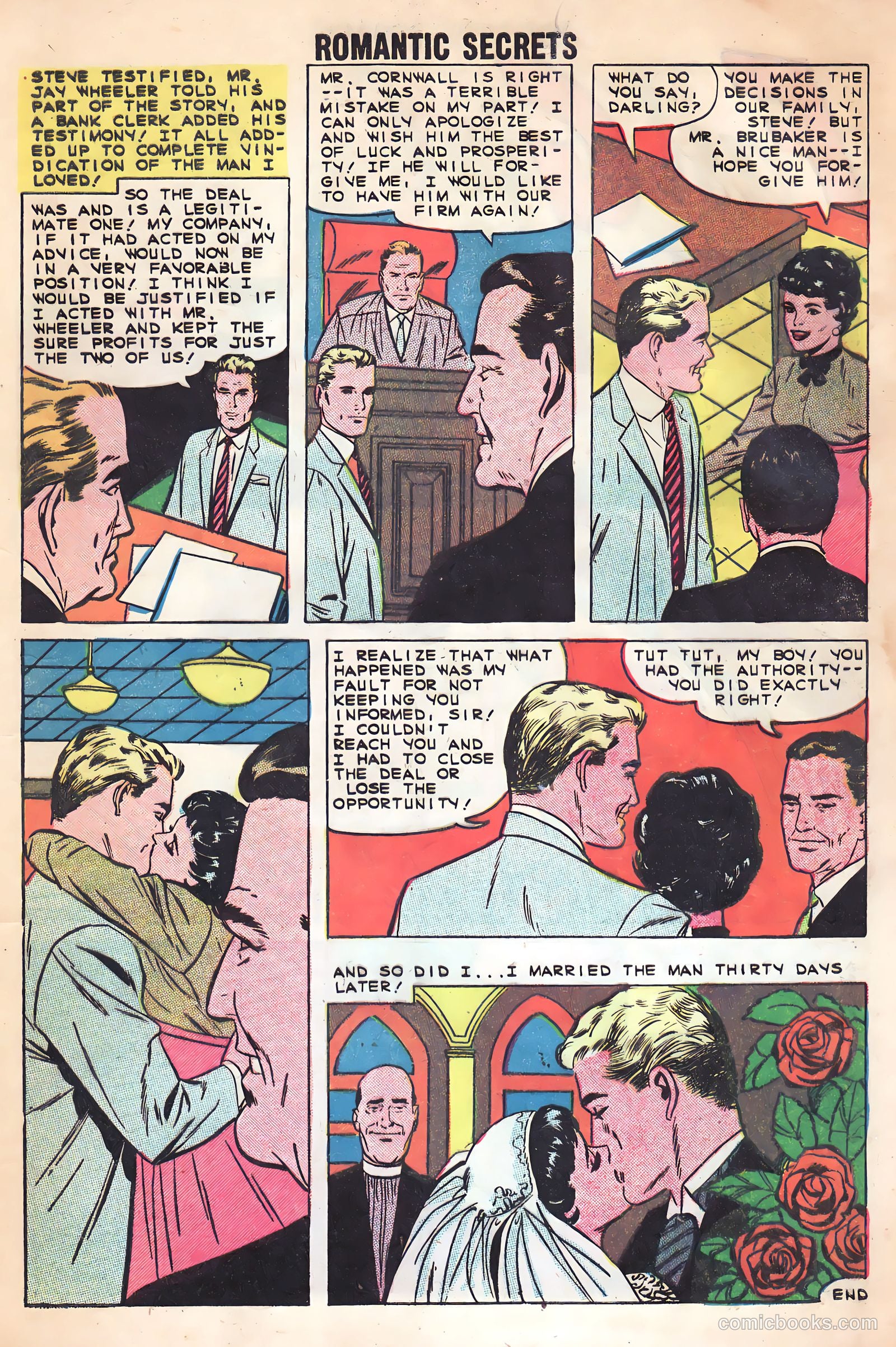 Romantic Secrets #22 — page 9 of 36