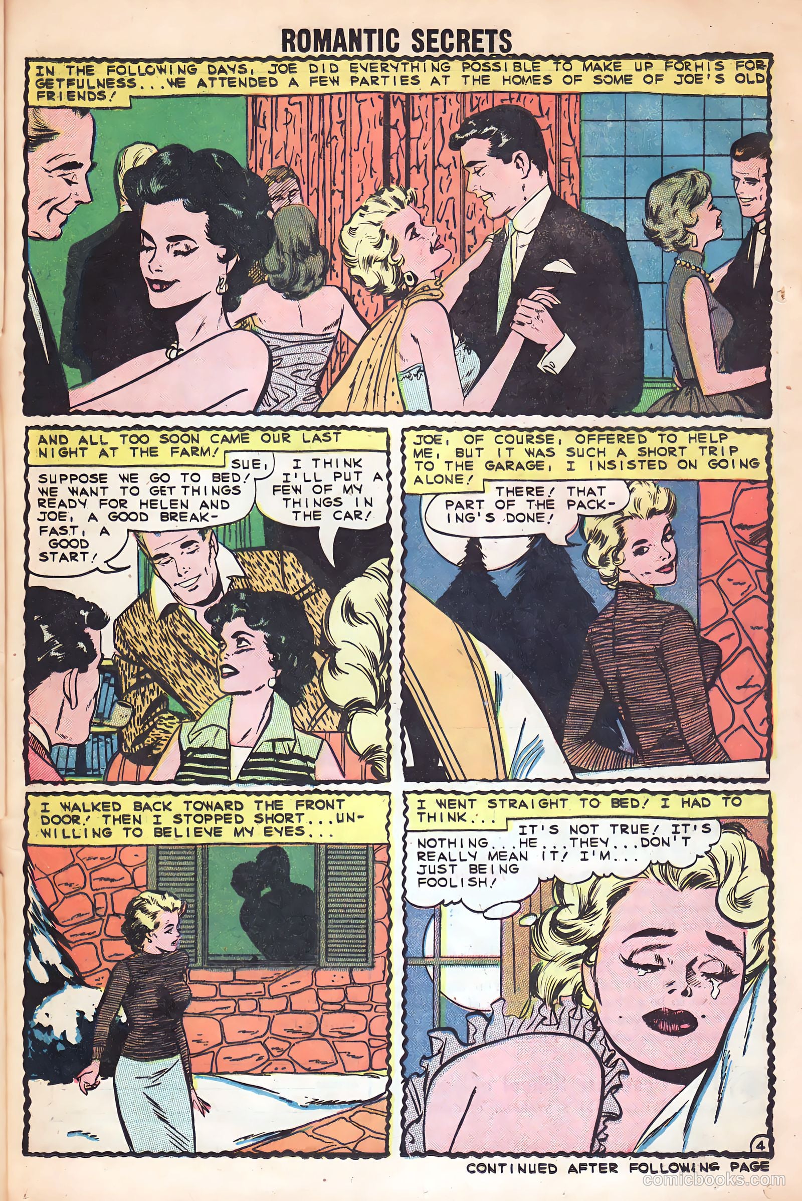 Romantic Secrets #22 — page 21 of 36