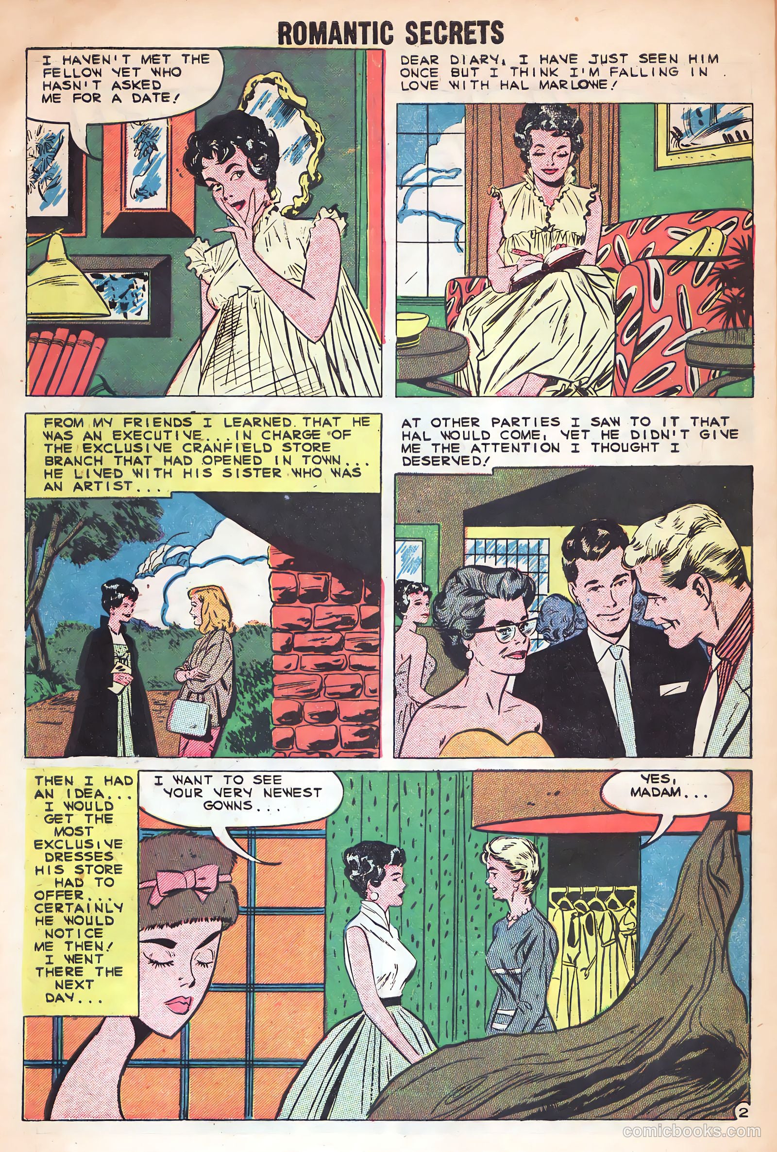 Romantic Secrets #22 — page 30 of 36