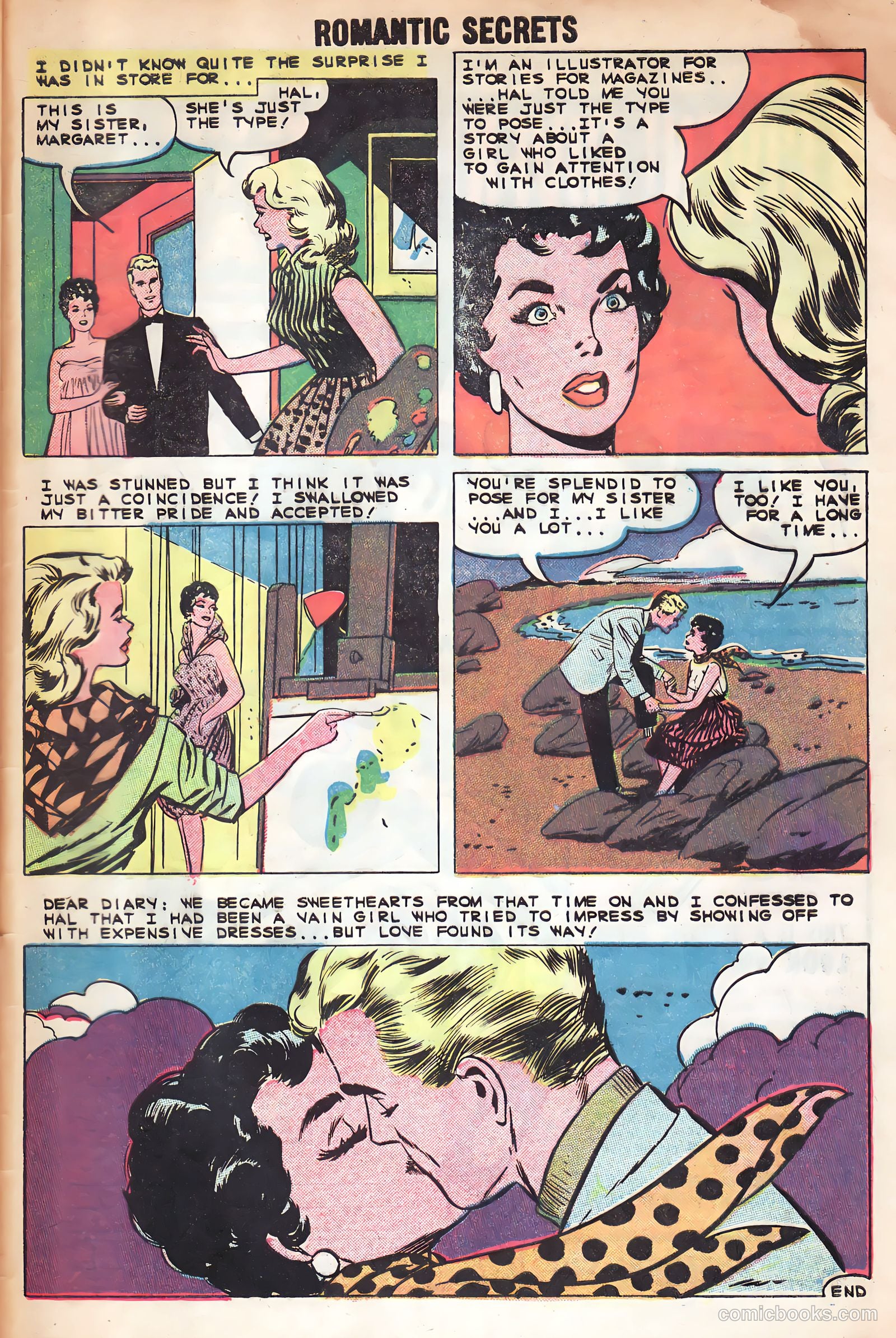 Romantic Secrets #22 — page 33 of 36